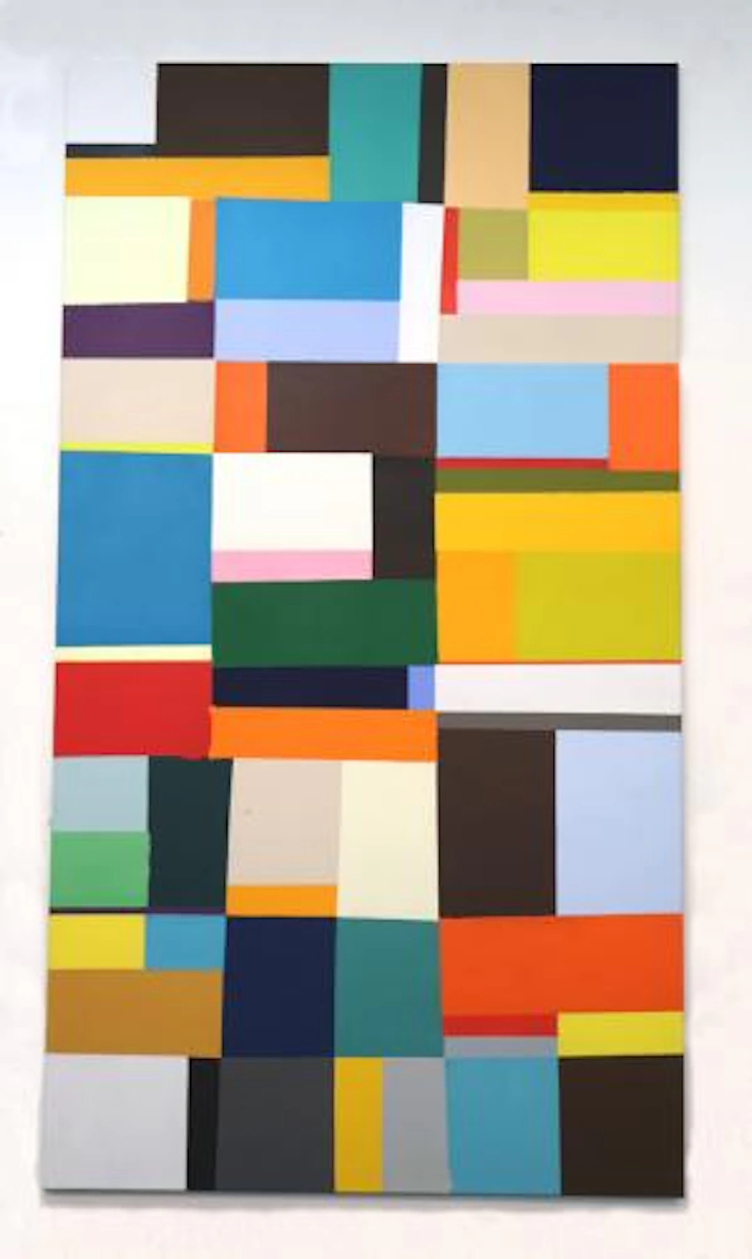ohne Titel (Farbfeldkomposition) - Richard Schur