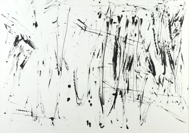 Erich Reusch - ohne Titel ( abstrakte Komposition)