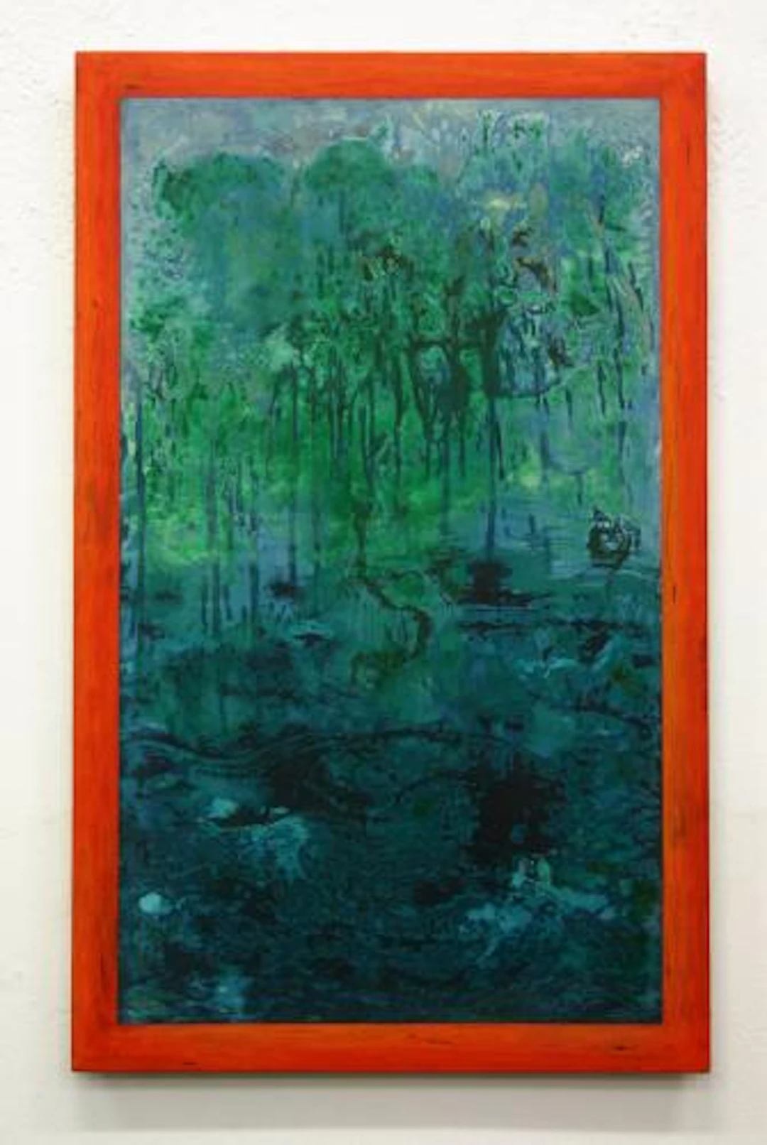 ohne Titel (rot - grün) - Michael Growe