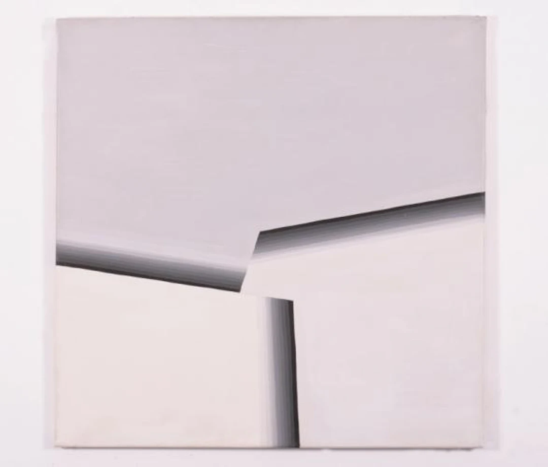 ohne Titel ( Komposition mit 3 Lichtstreifen ) - Axel Dick
