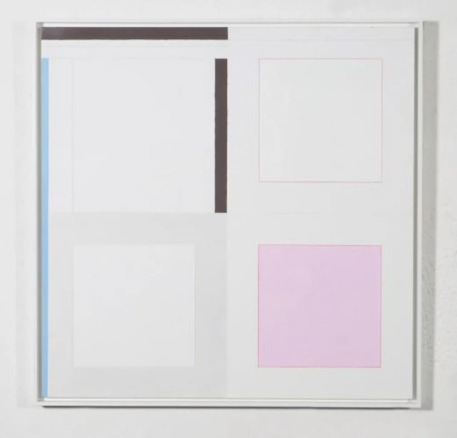 Gudrun Piper - Rosa Quadrat Pink square