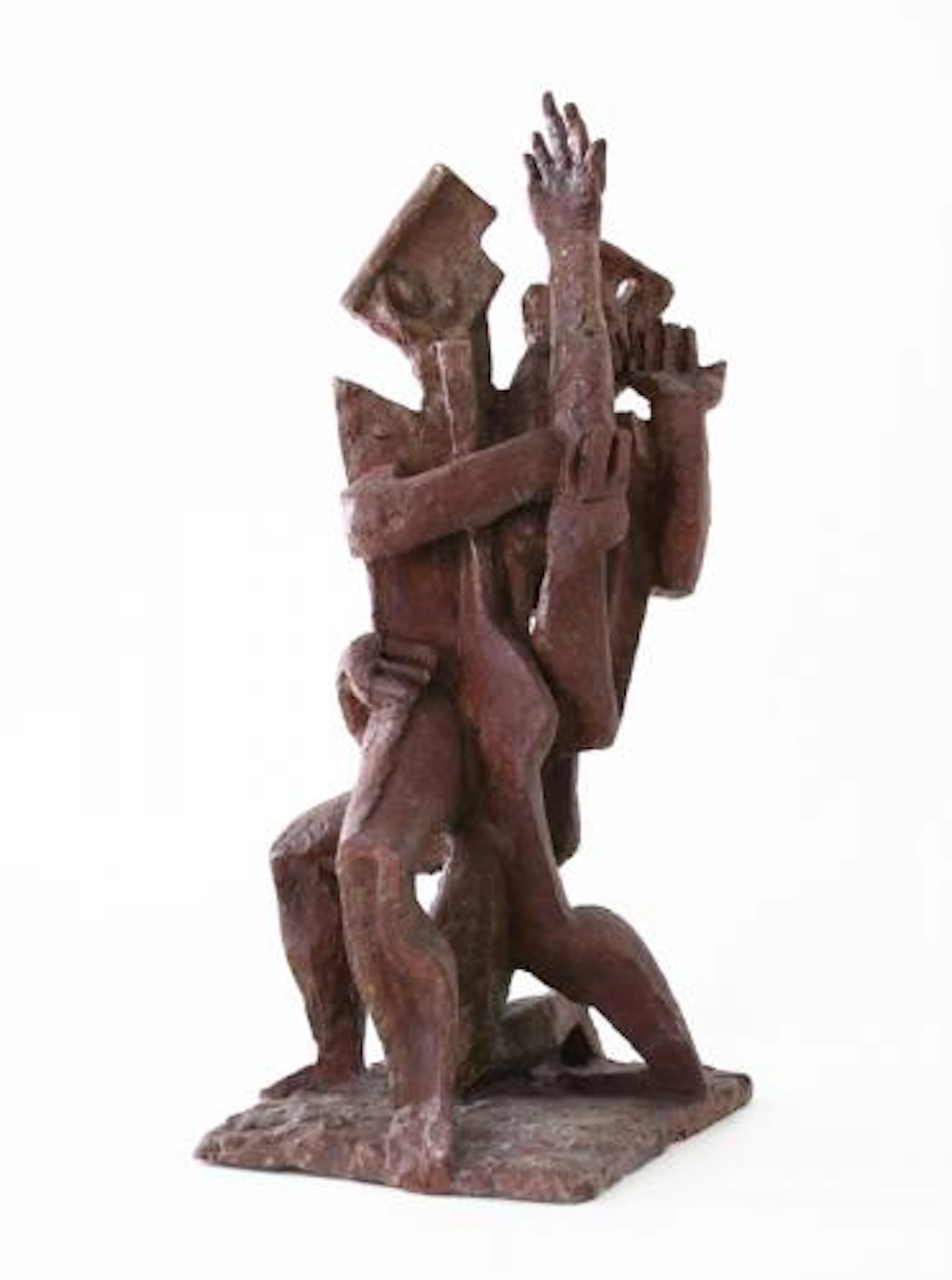 Ossip Zadkine - LES CAMBATTANTS ou LA TERREUR ou LES GUIERRIERS LES