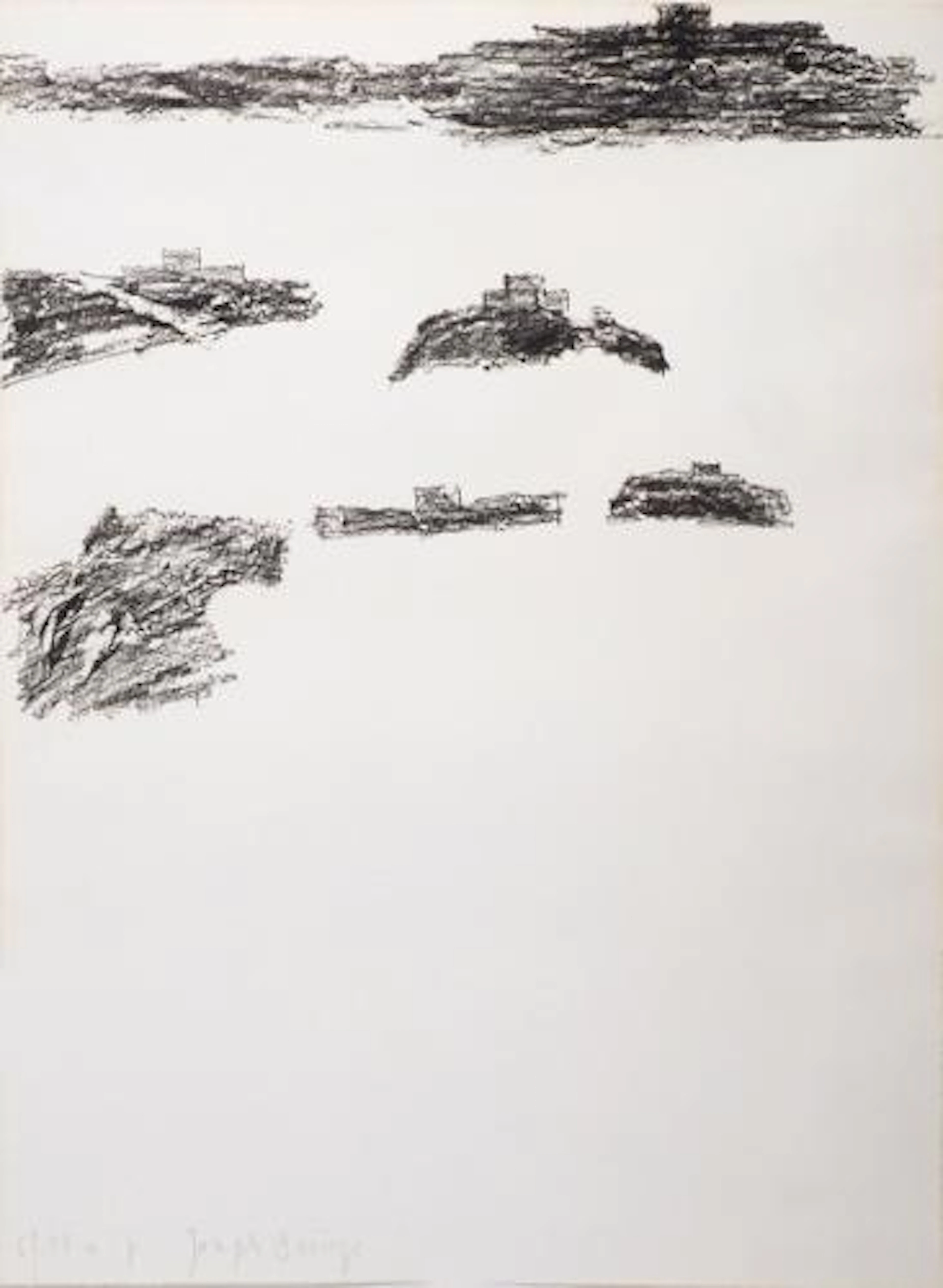 Joseph Beuys - ohne Titel (ex: Spur II)