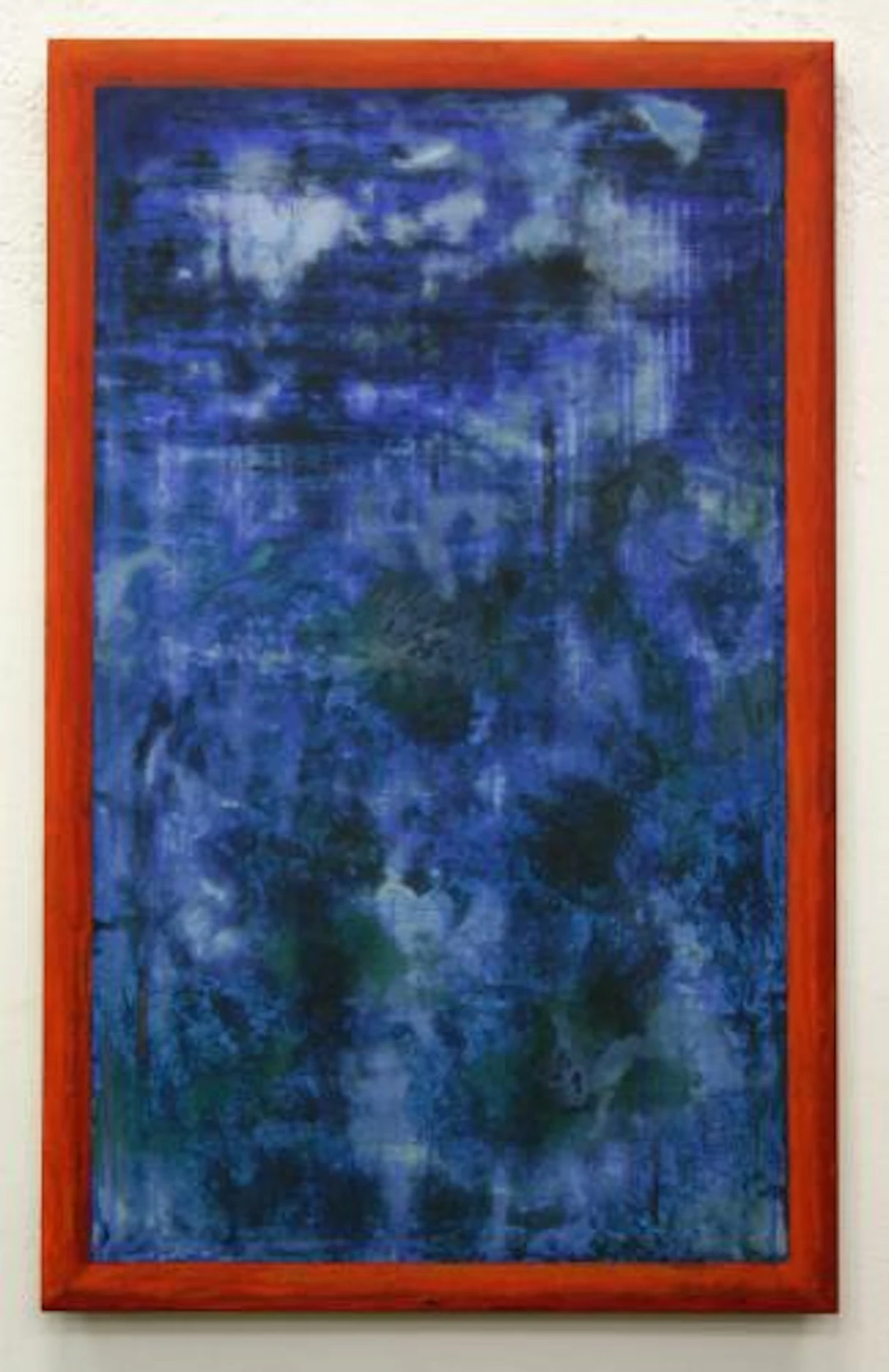 ohne Titel (rot - blau) - Michael Growe