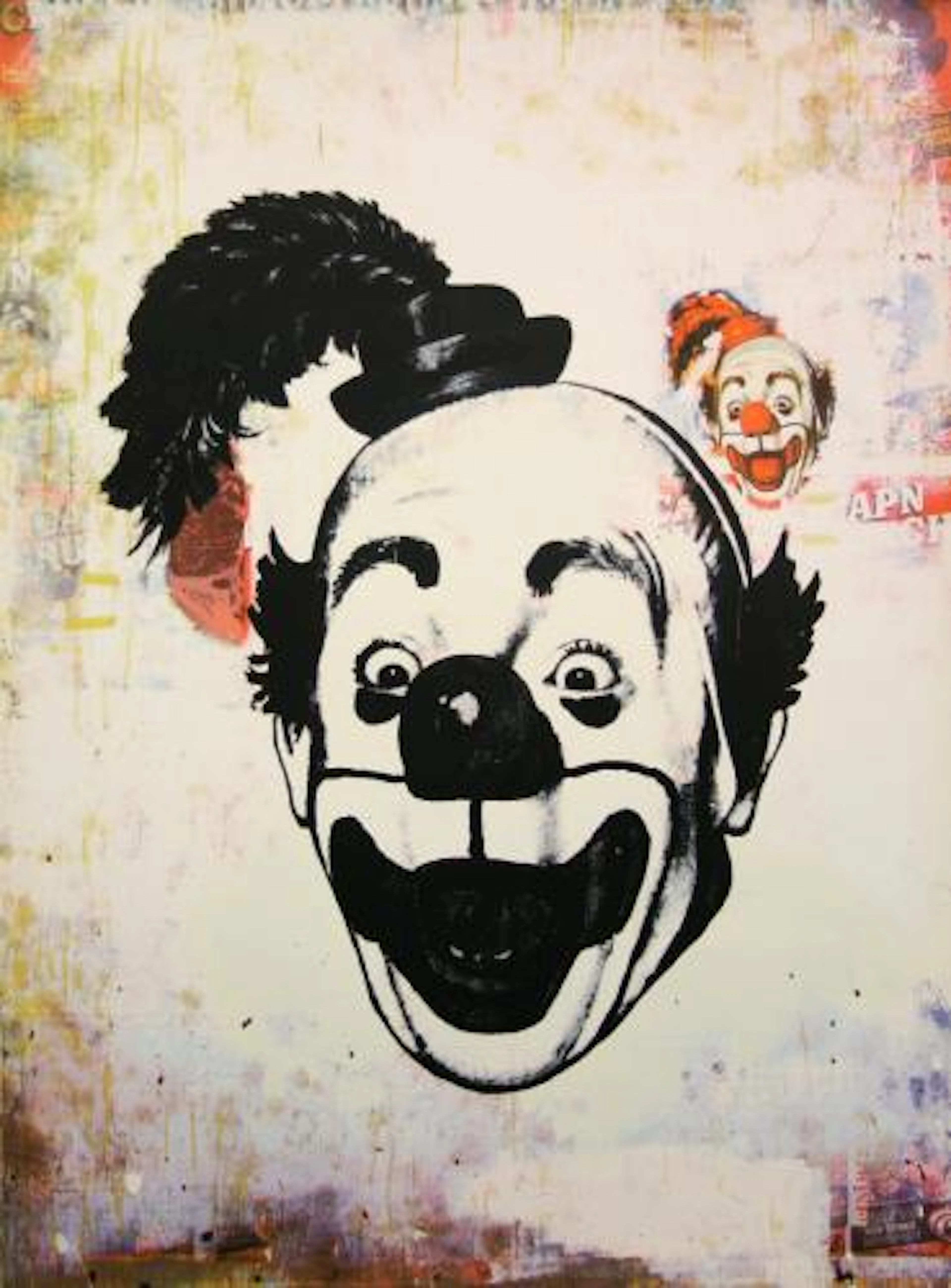 Ford Beckman - Clown Portrait II Clown Portrait II
