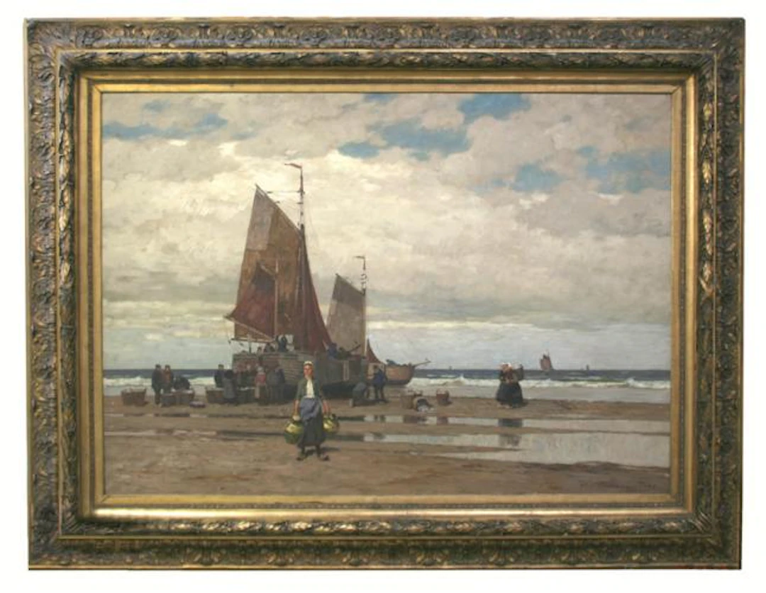 Ankunft der Fischerboote - Peter Pulm