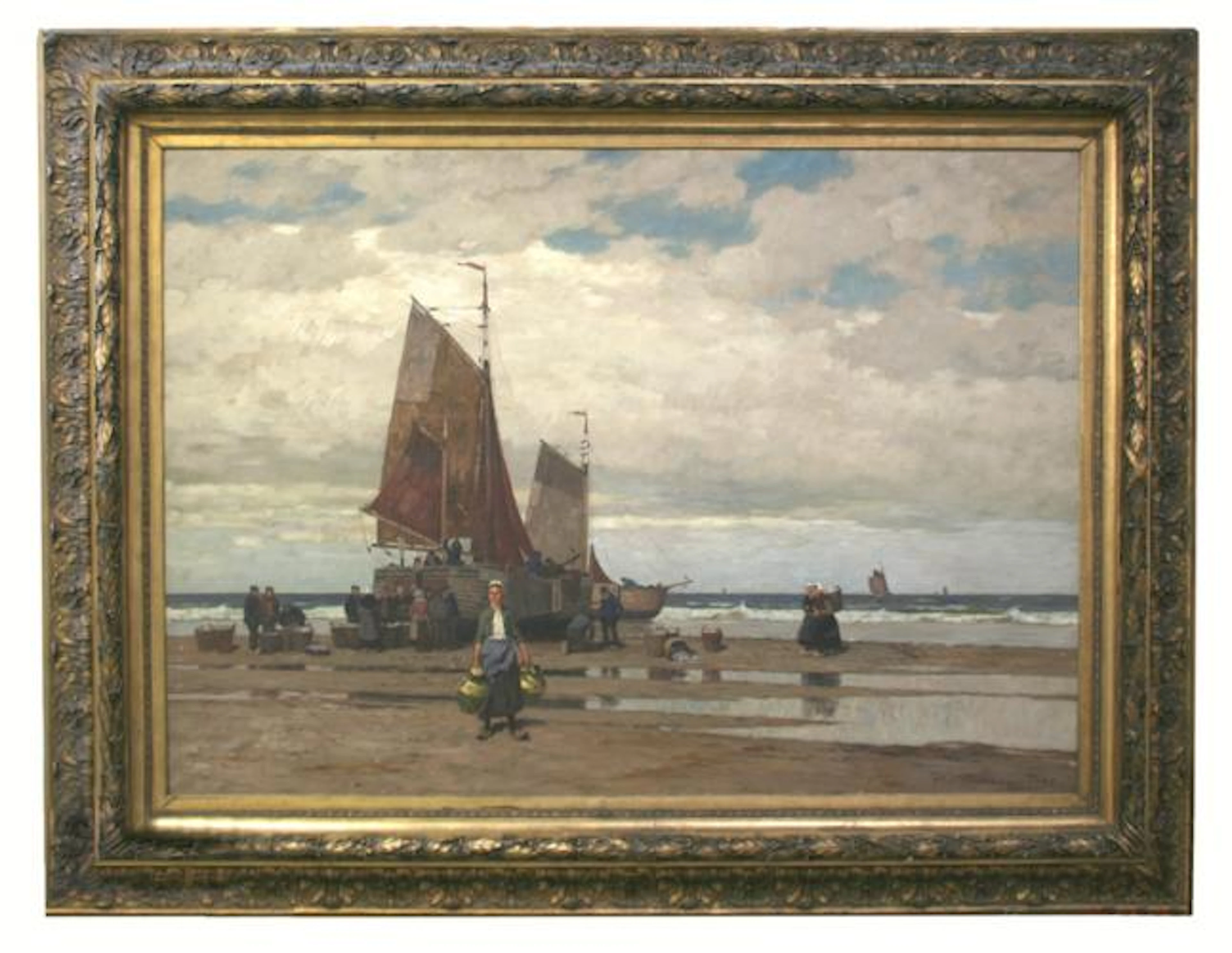 Ankunft der Fischerboote - Peter Pulm