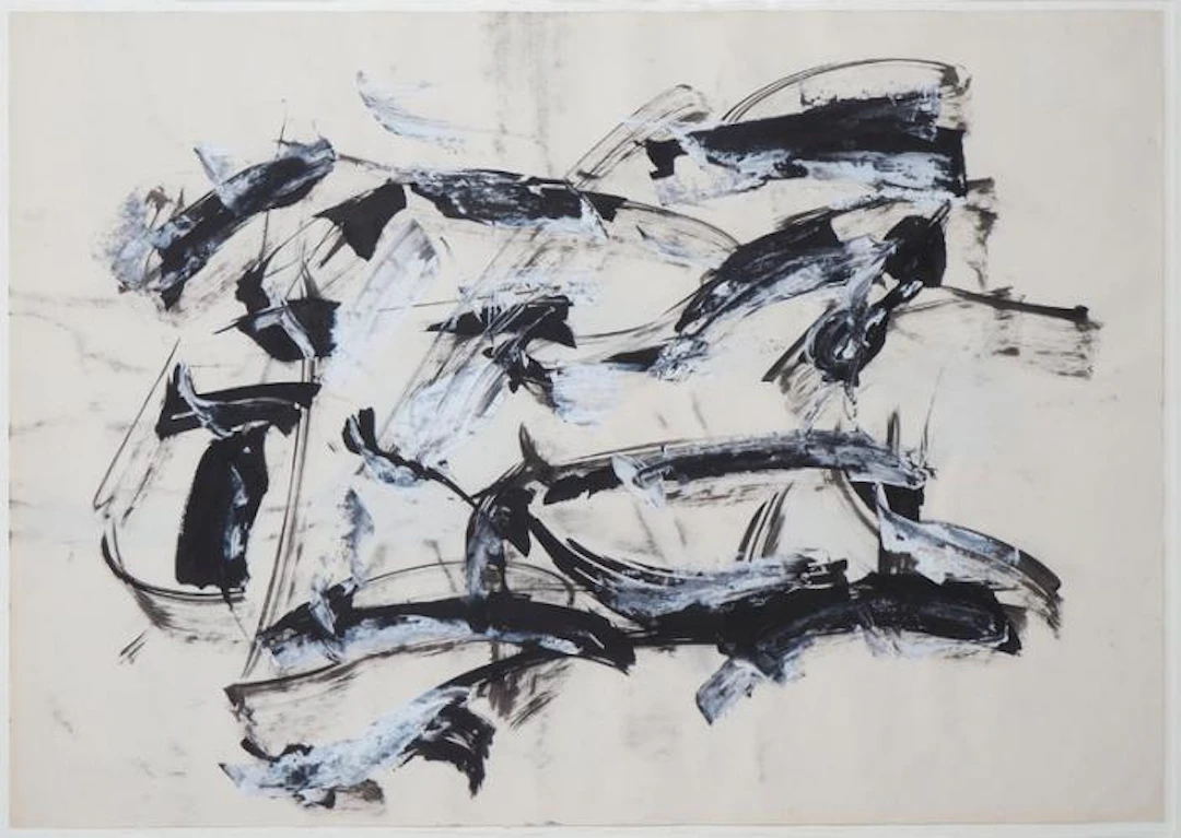 Peter Brüning - ohne Titel (informelle Komposition) untitled (informal