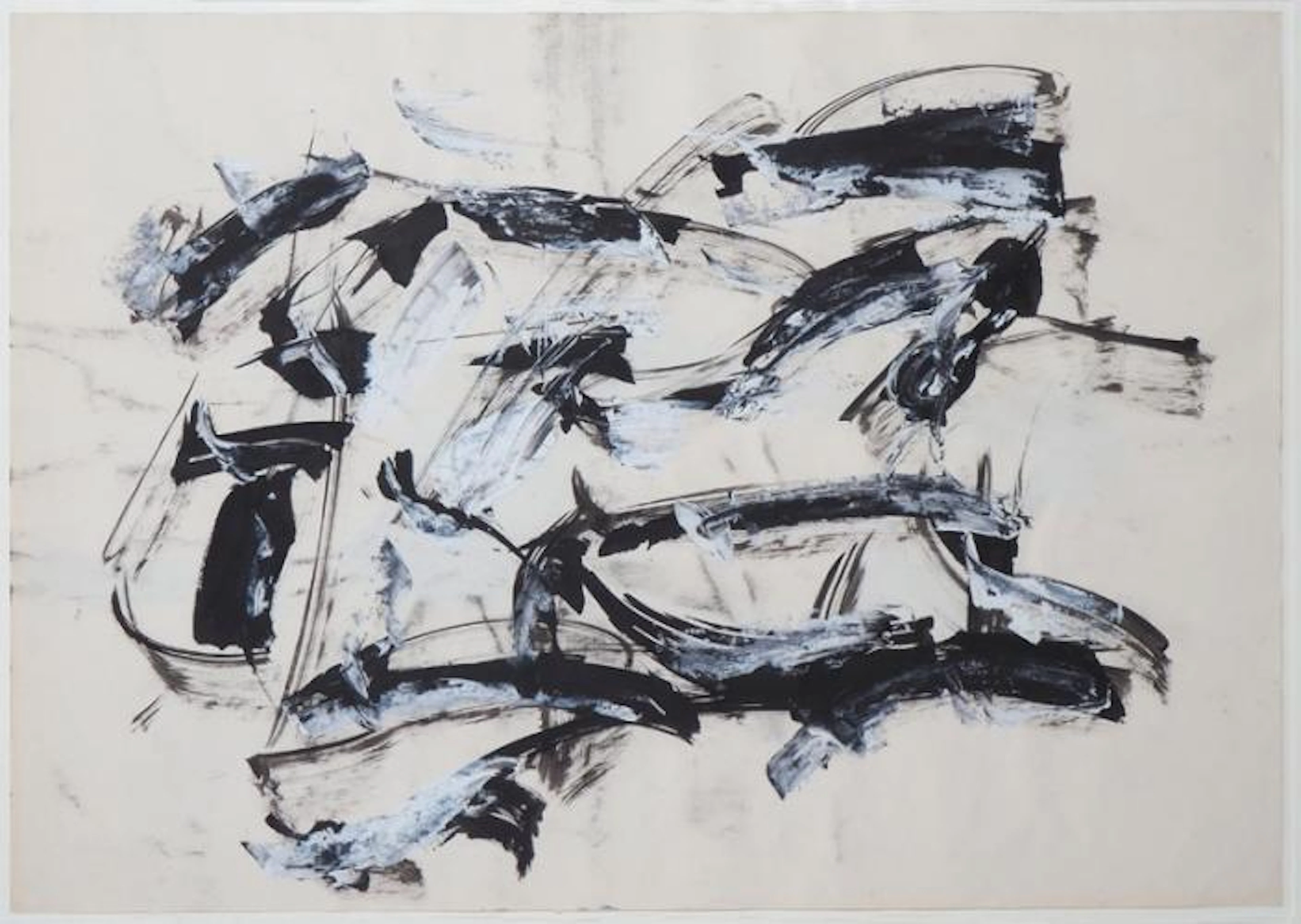 Peter Brüning - ohne Titel (informelle Komposition) untitled (informal
