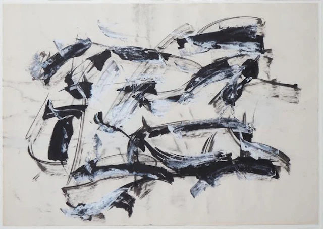 Peter Brüning - ohne Titel (informelle Komposition) untitled (informal