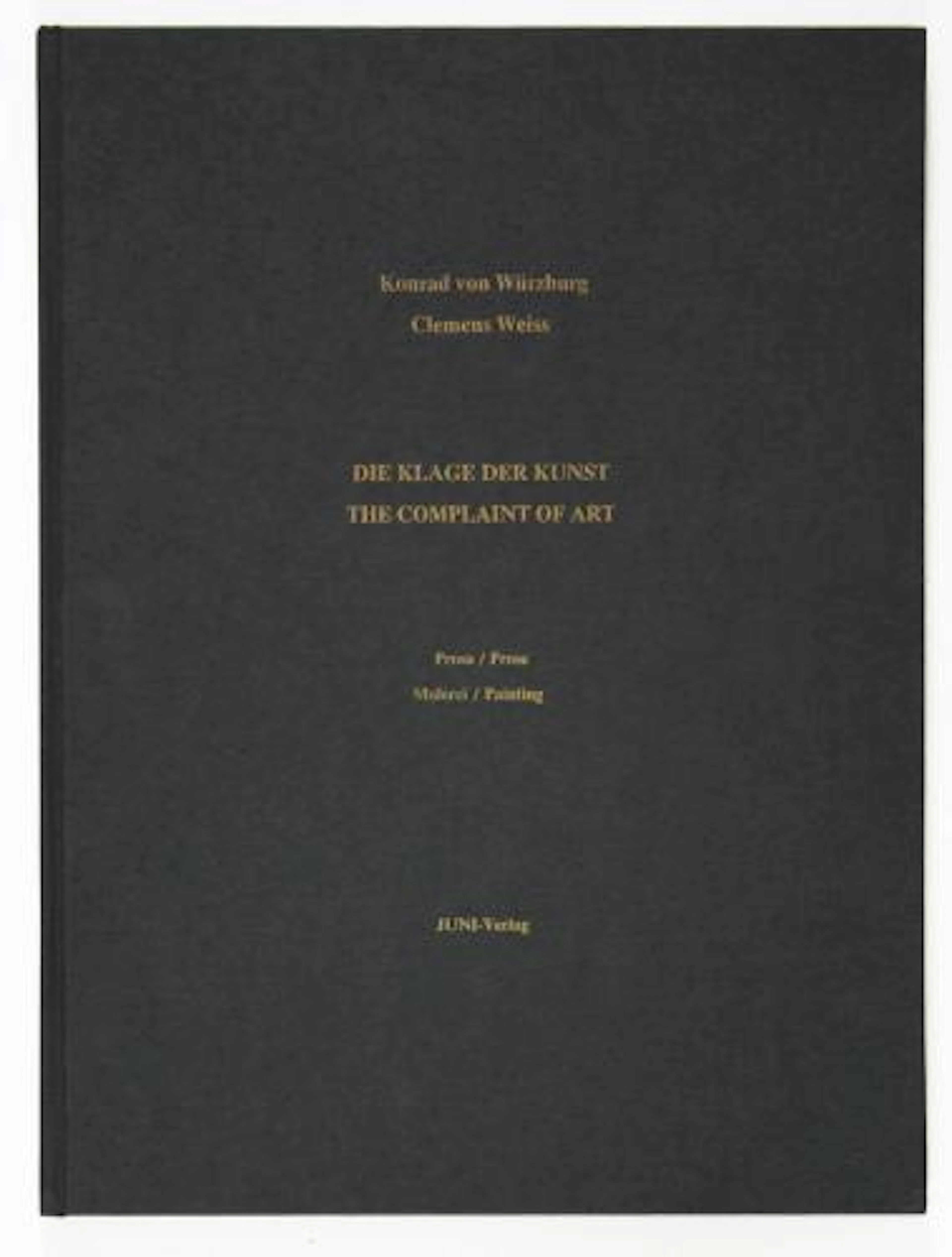 Clemens Weiss - Konrad von Würzburg: Die Klage der Kunst