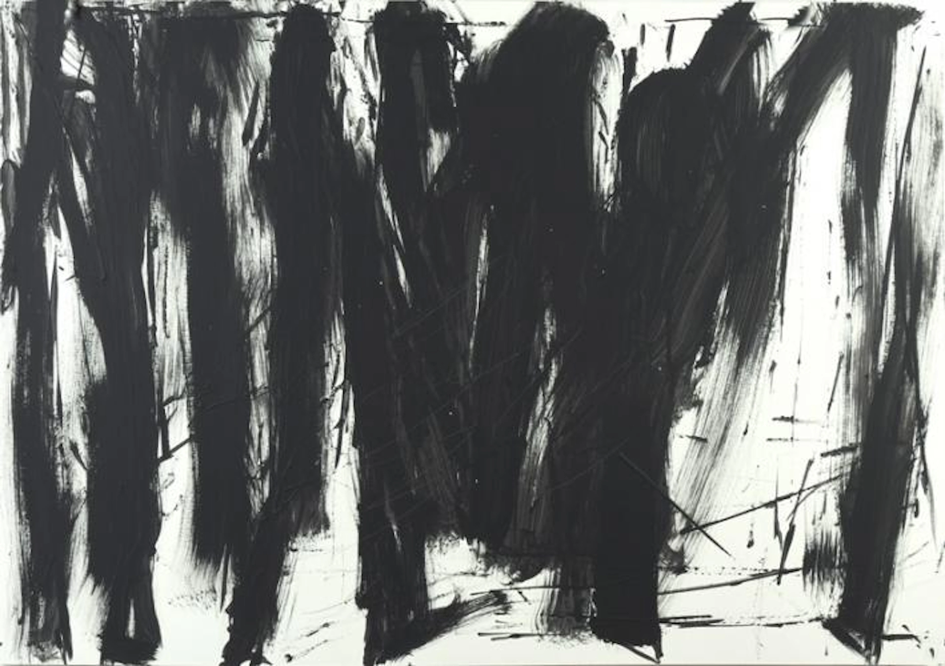 Erich Reusch - ohne Titel ( abstrakte Komposition)