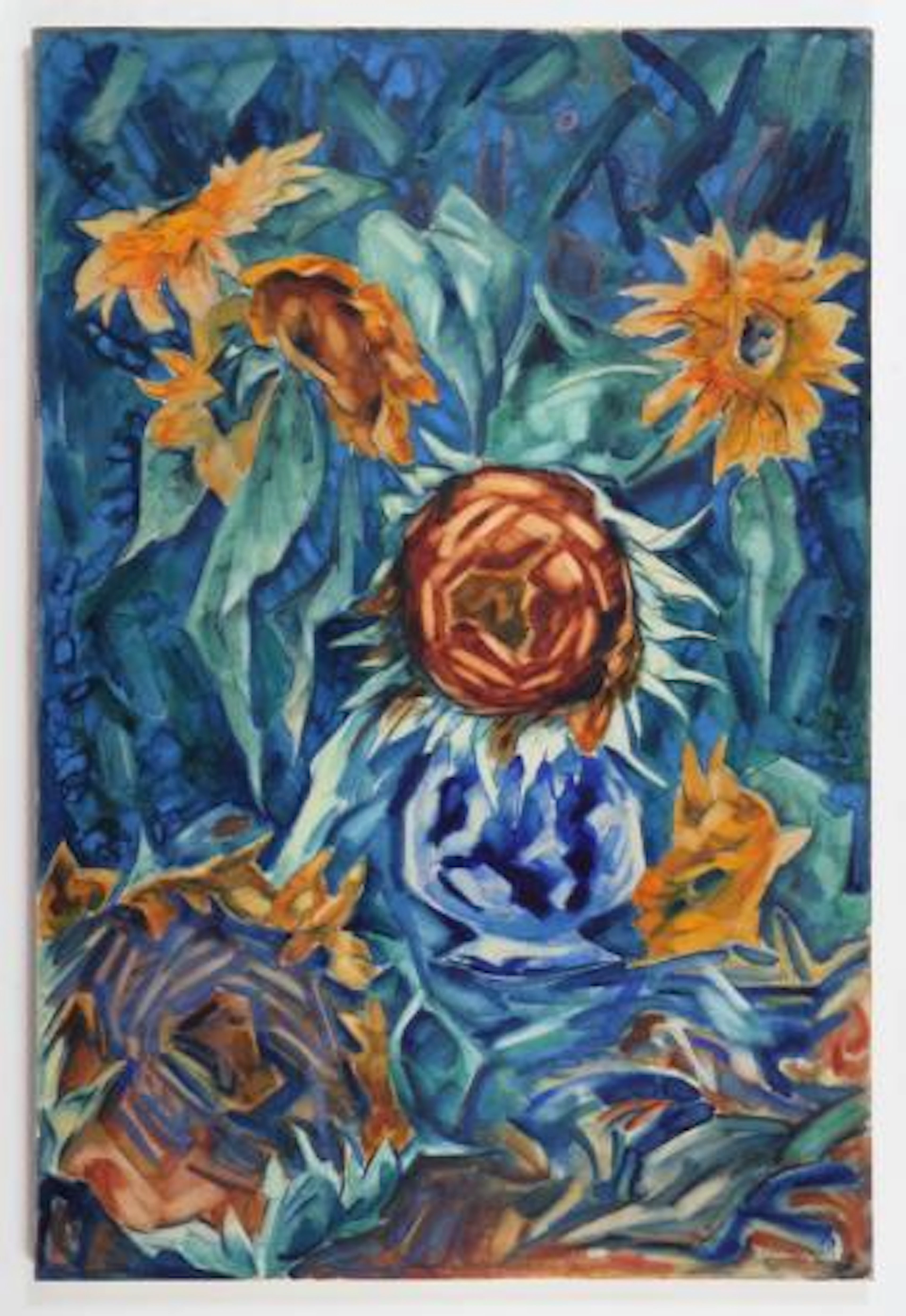 Heinrich Nauen - Sonnenblumen