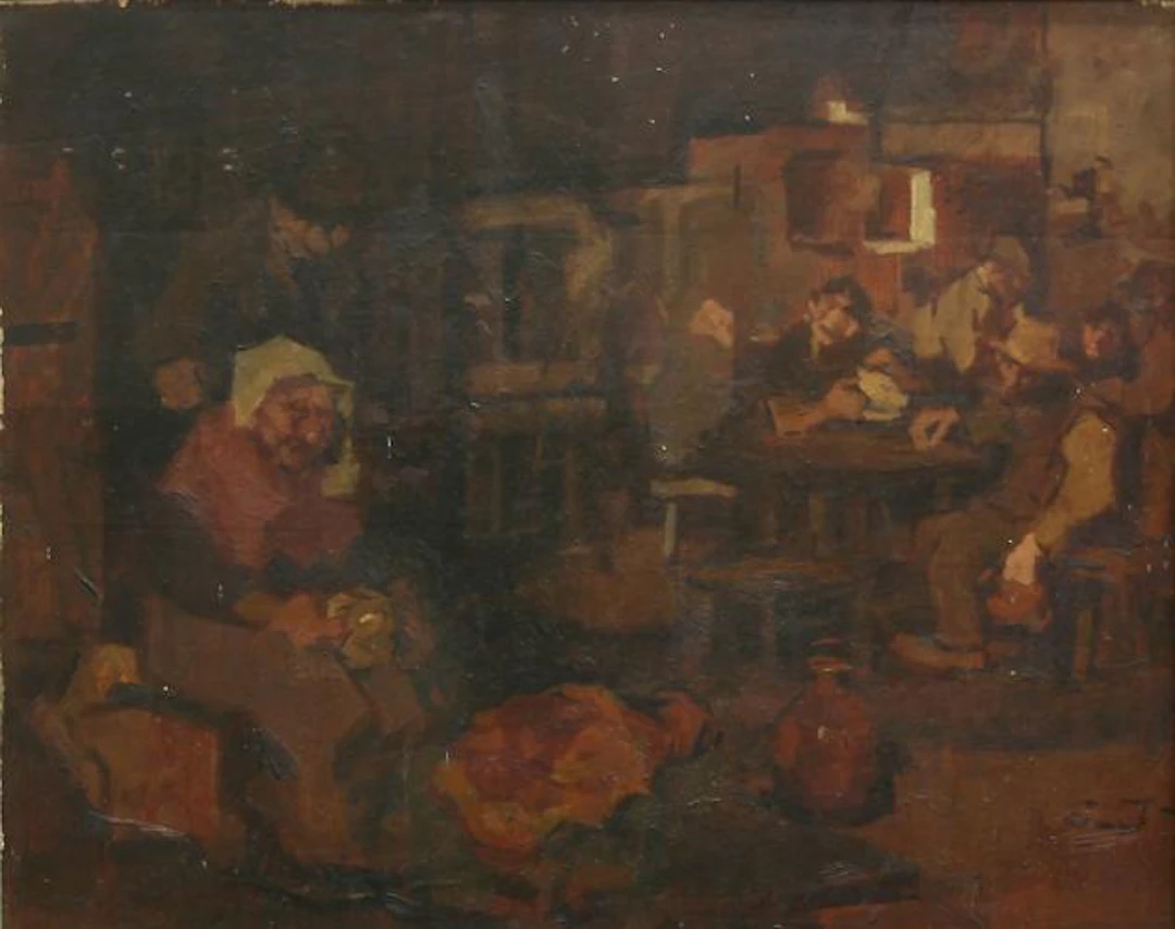 In der Taverne - Gerhard Janssen
