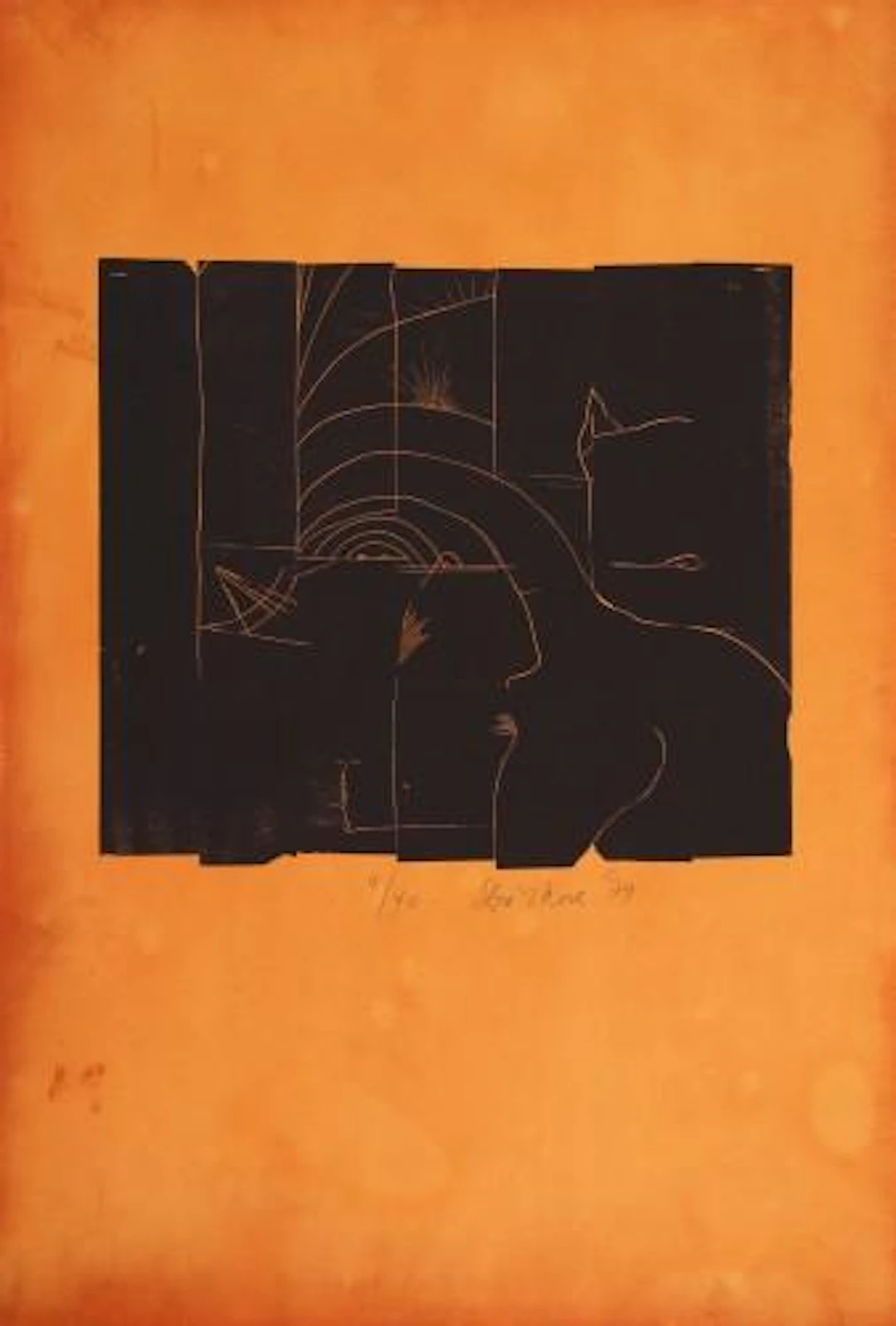 Dieter Roth - Holzstich