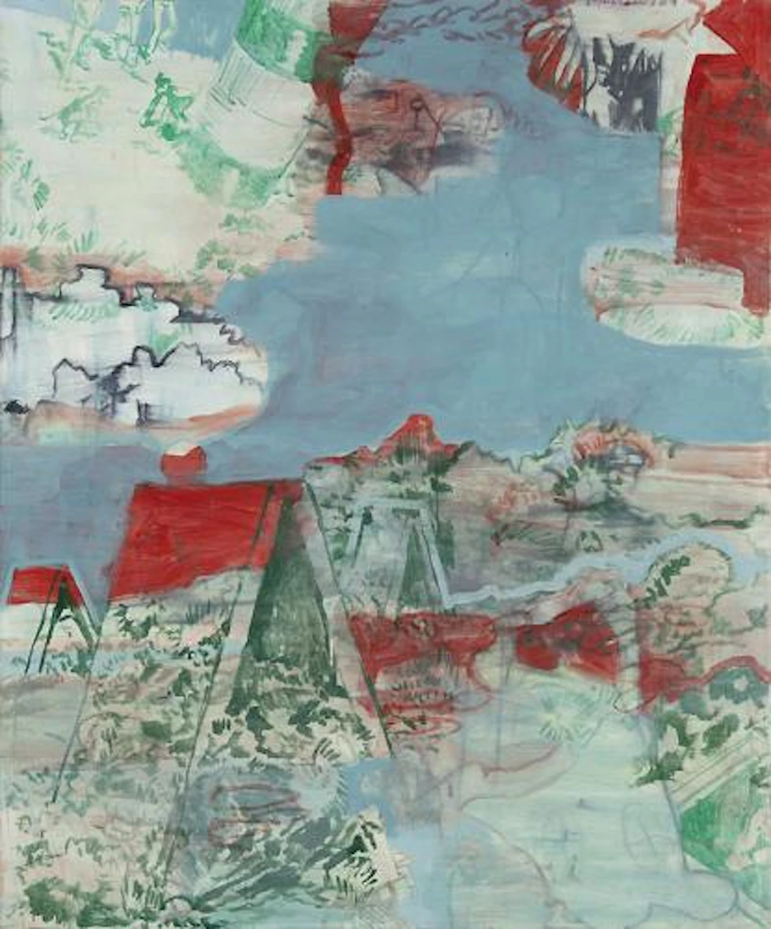 Landschaft, Double-shame - Volker Lehnert