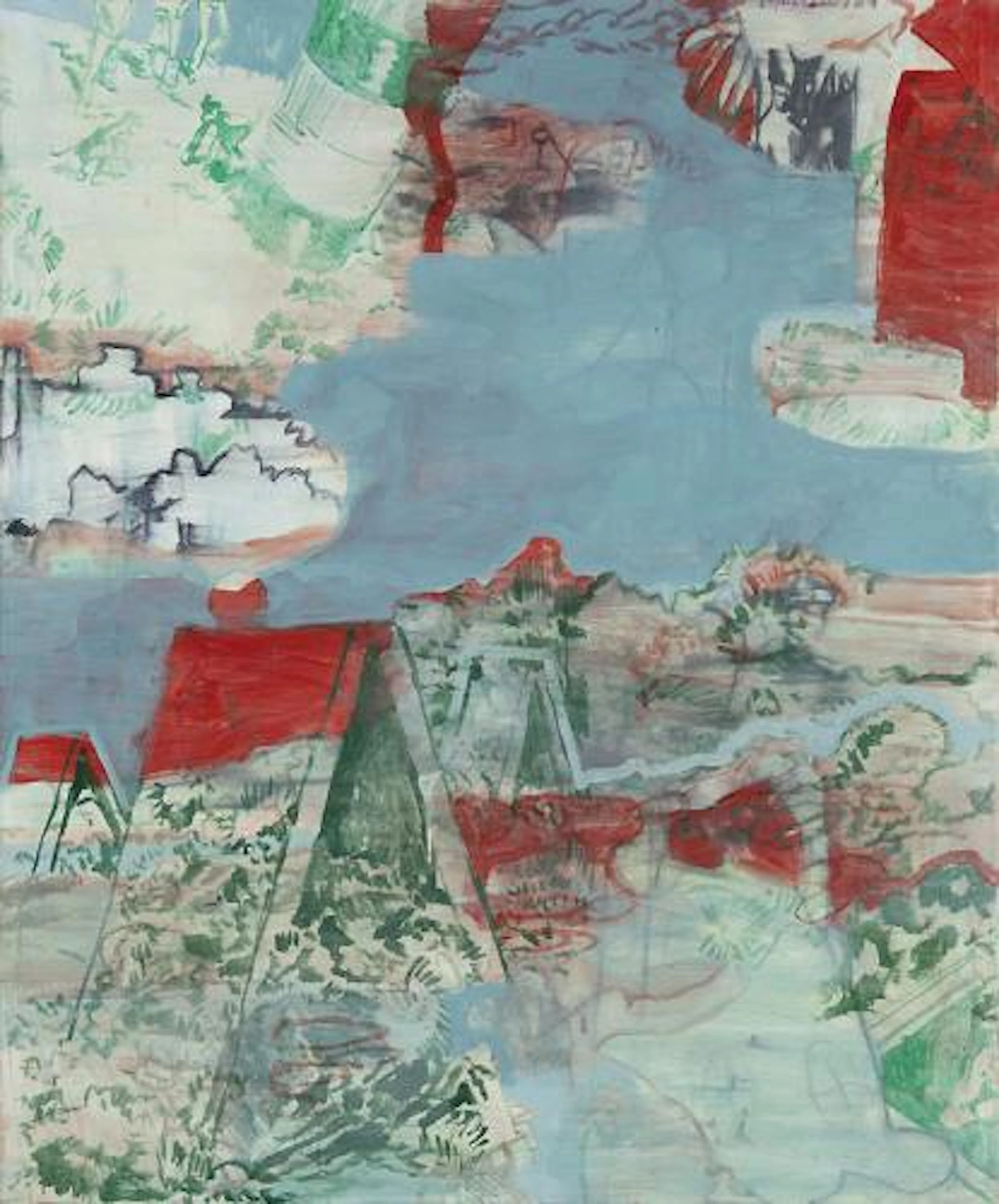 Landschaft, Double-shame - Volker Lehnert