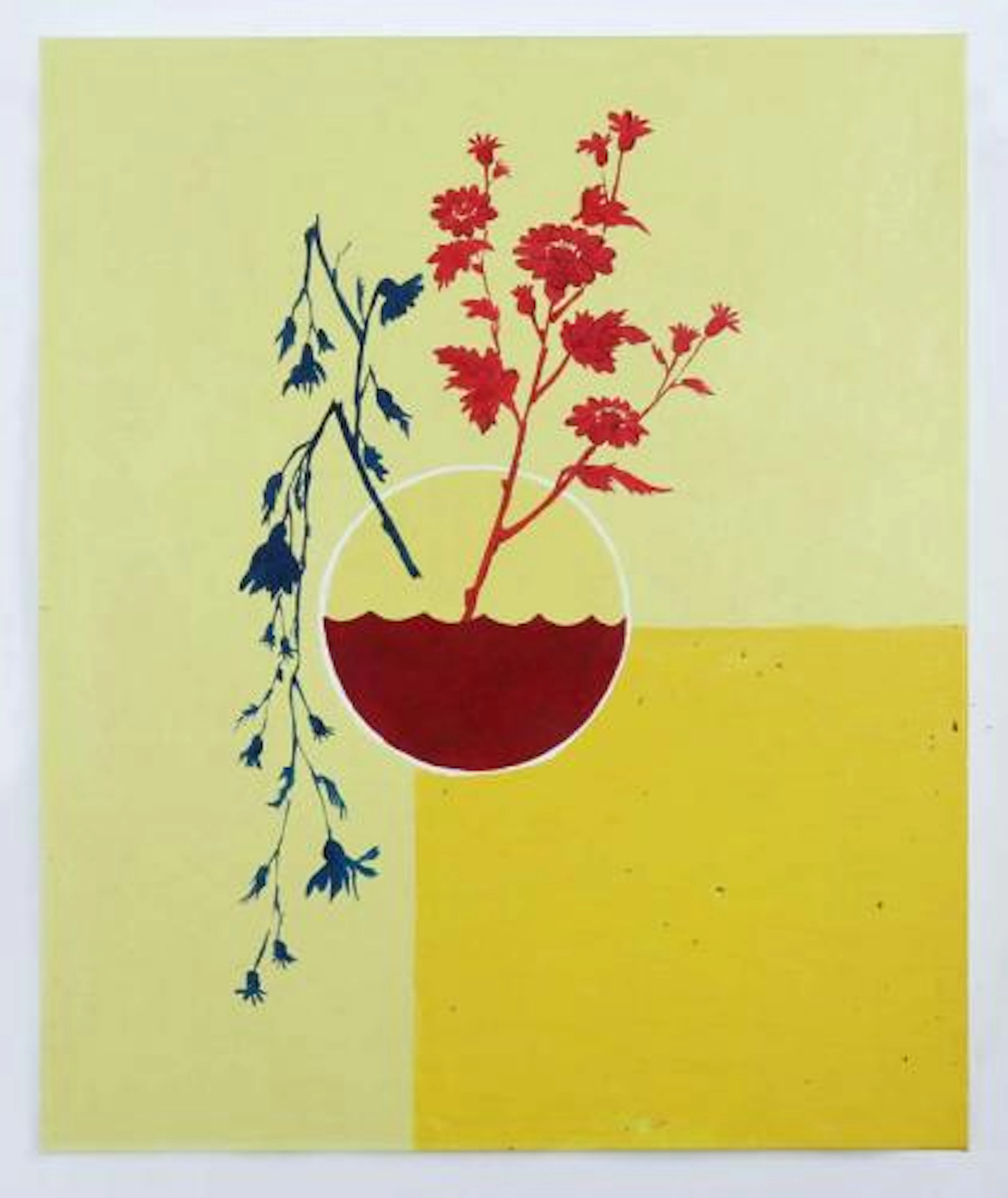 ohne Titel (Komposition mit Sonnenuntergang) - Sun Mu