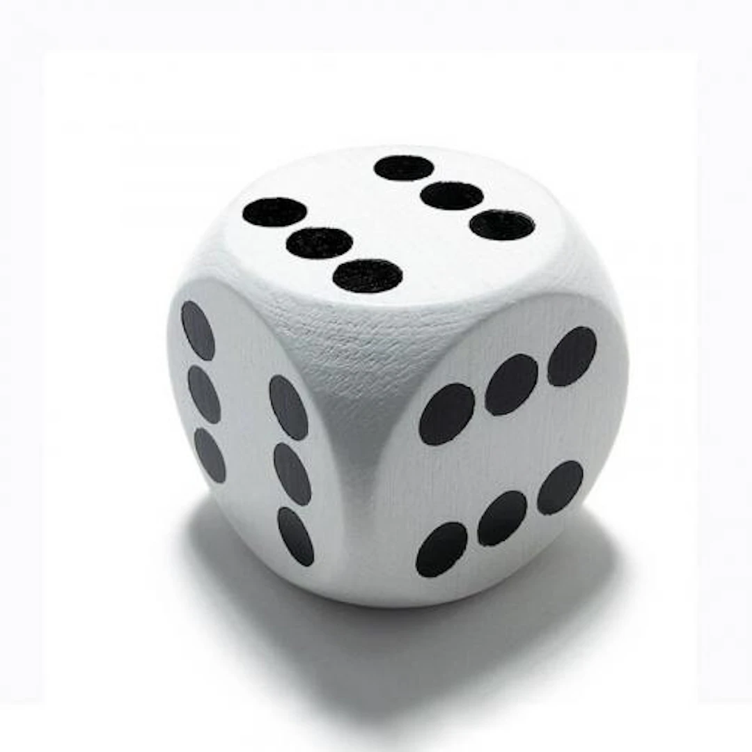 Timm Ulrichs - Glückswürfel (groß) Lucky dice (large)