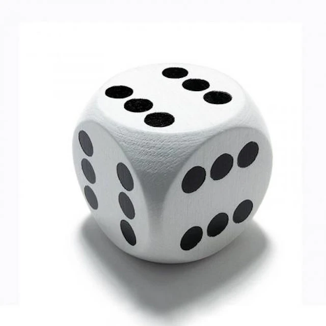 Timm Ulrichs - Glückswürfel (groß) Lucky dice (large)