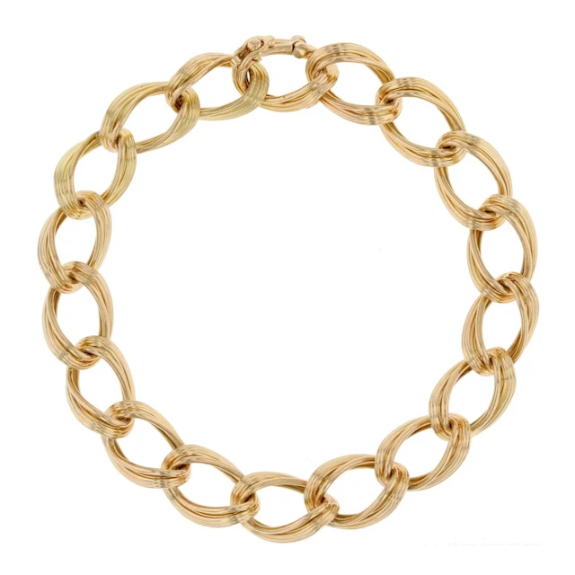 Bracelet Maille en or jaune