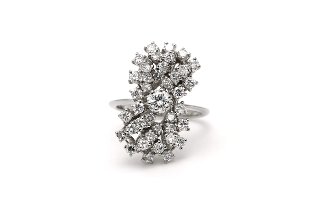 White Gold and Diamond Ring