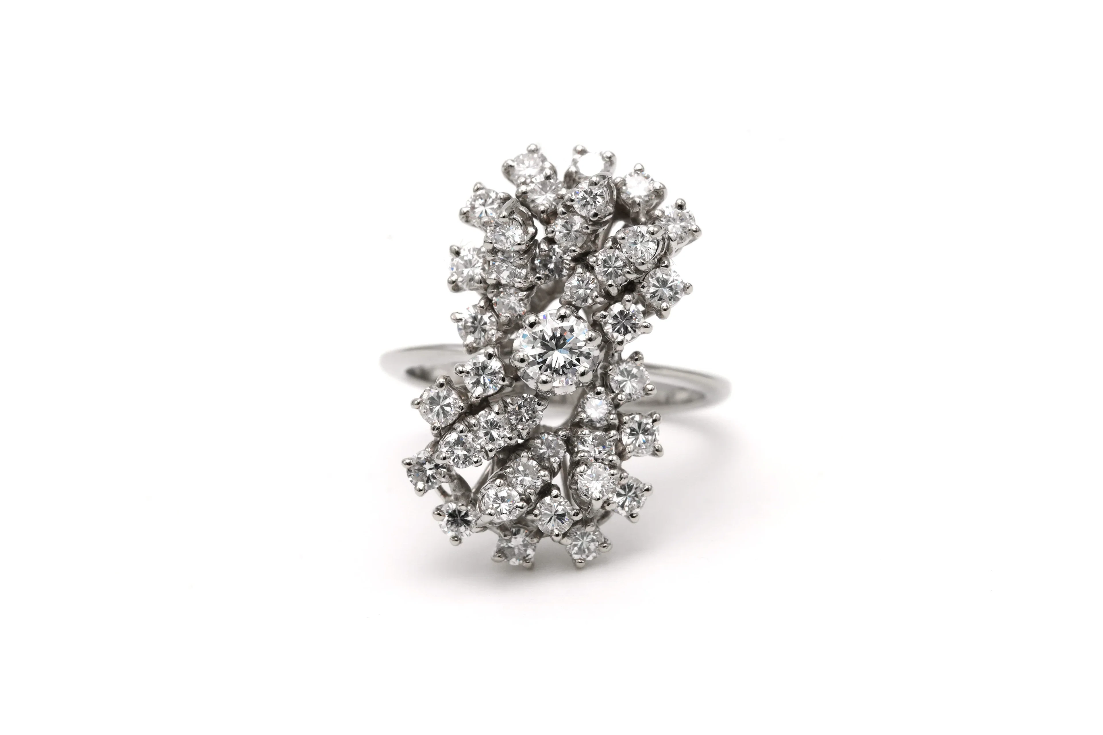 White Gold and Diamond Ring
