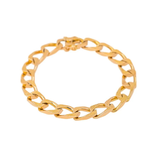 Bracelet Maille en or rose