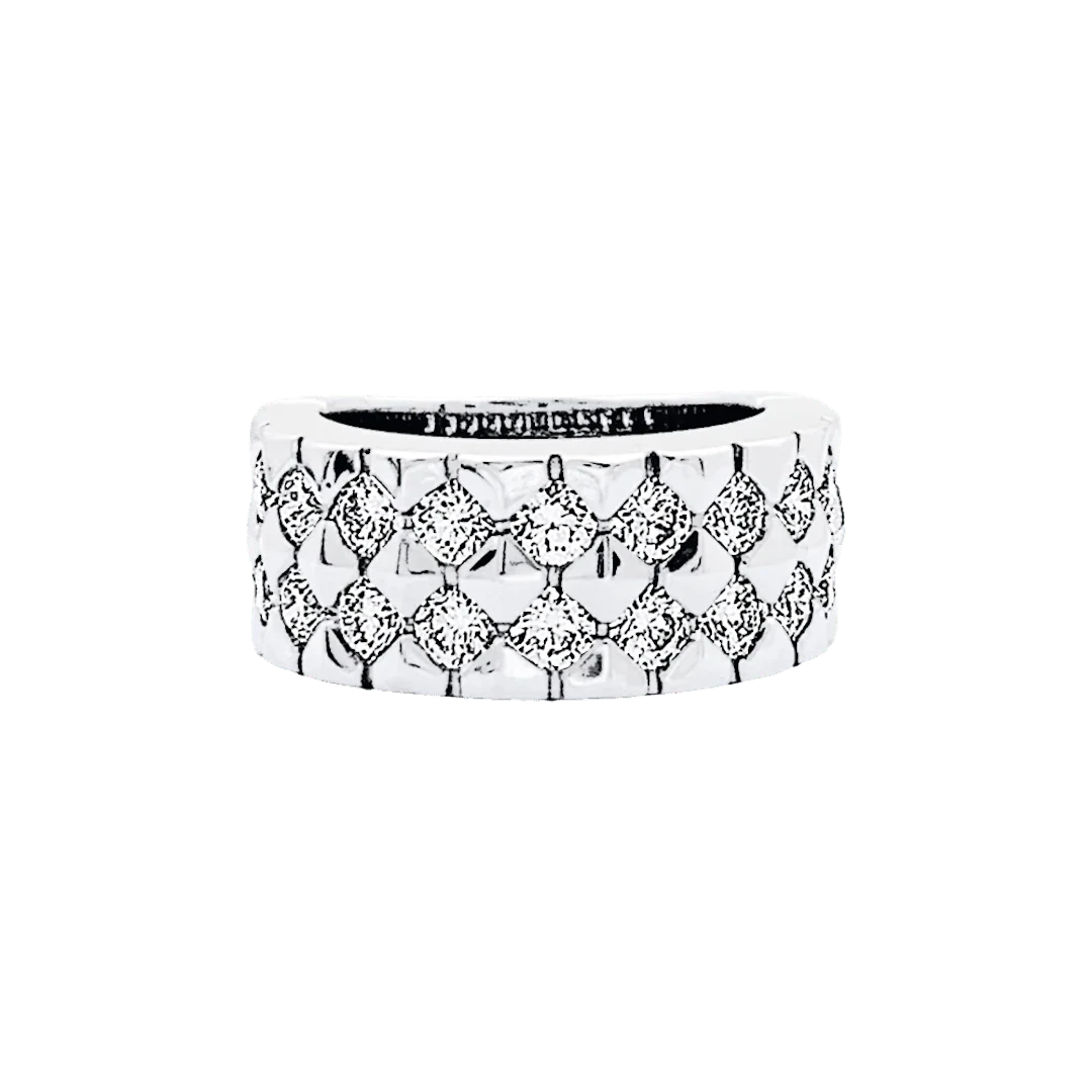 BOUCHERON Headband Ring in White gold and Diamonds