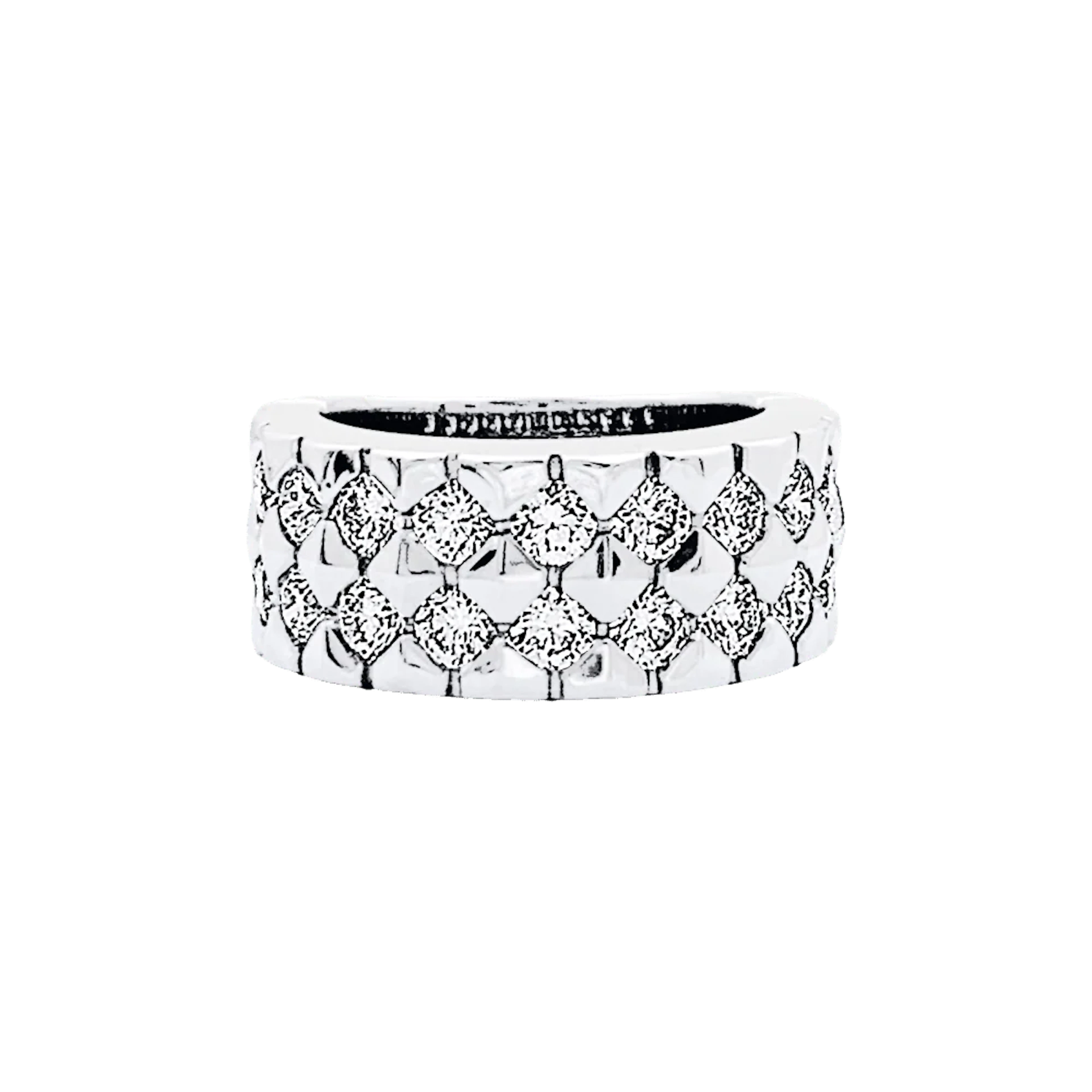 BOUCHERON Headband Ring in White gold and Diamonds
