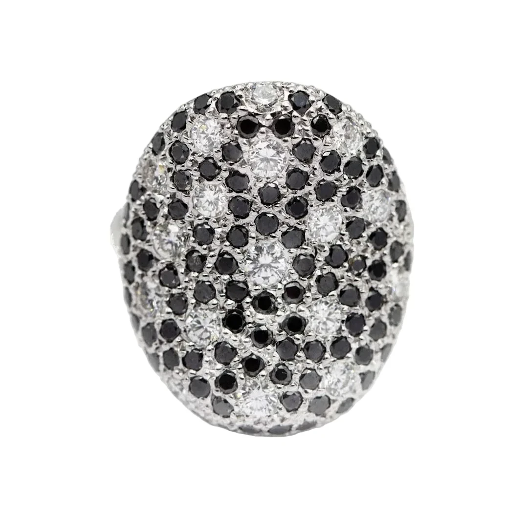 Ring Pavée ALEGORIA in white gold and diamonds