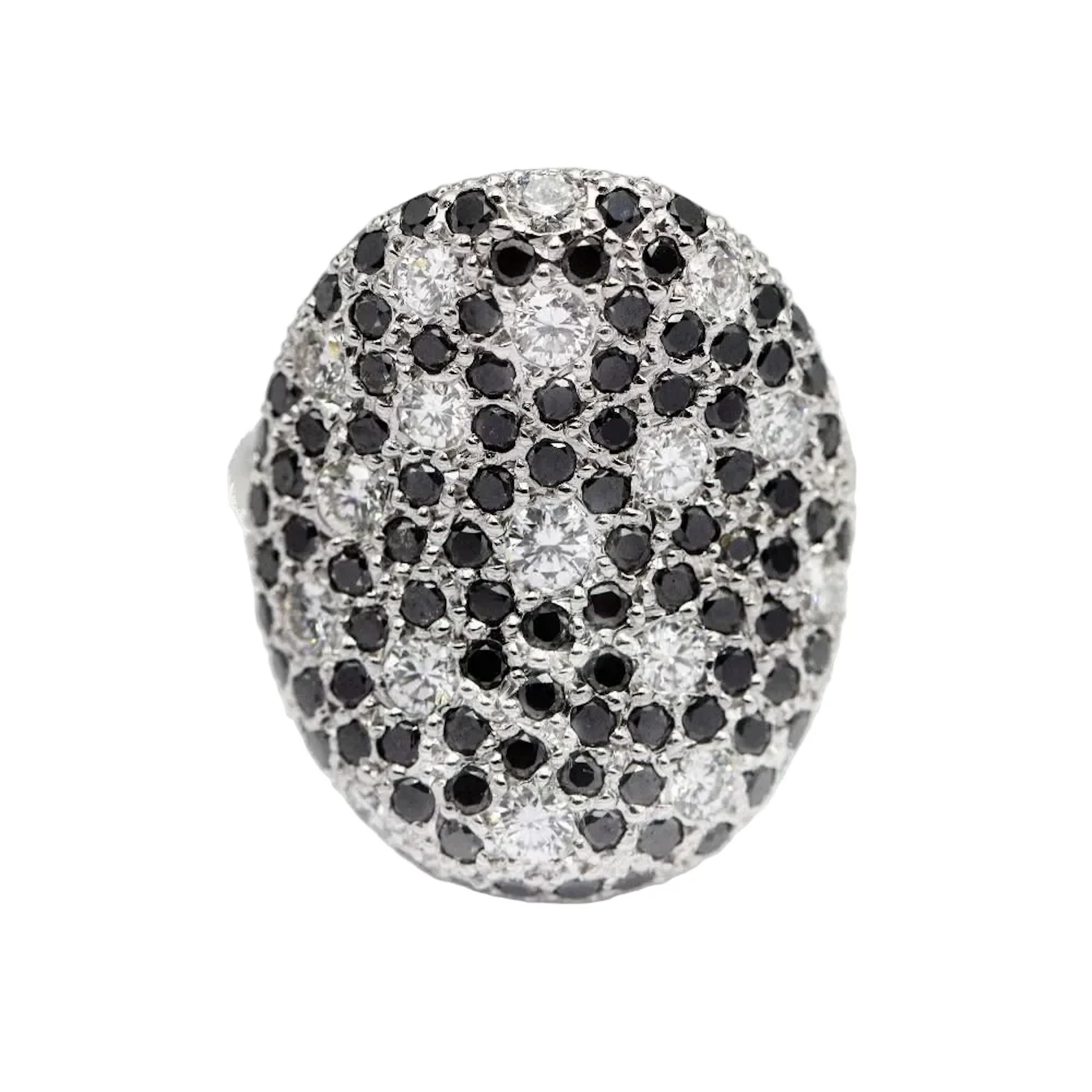 Ring Pavée ALEGORIA in white gold and diamonds