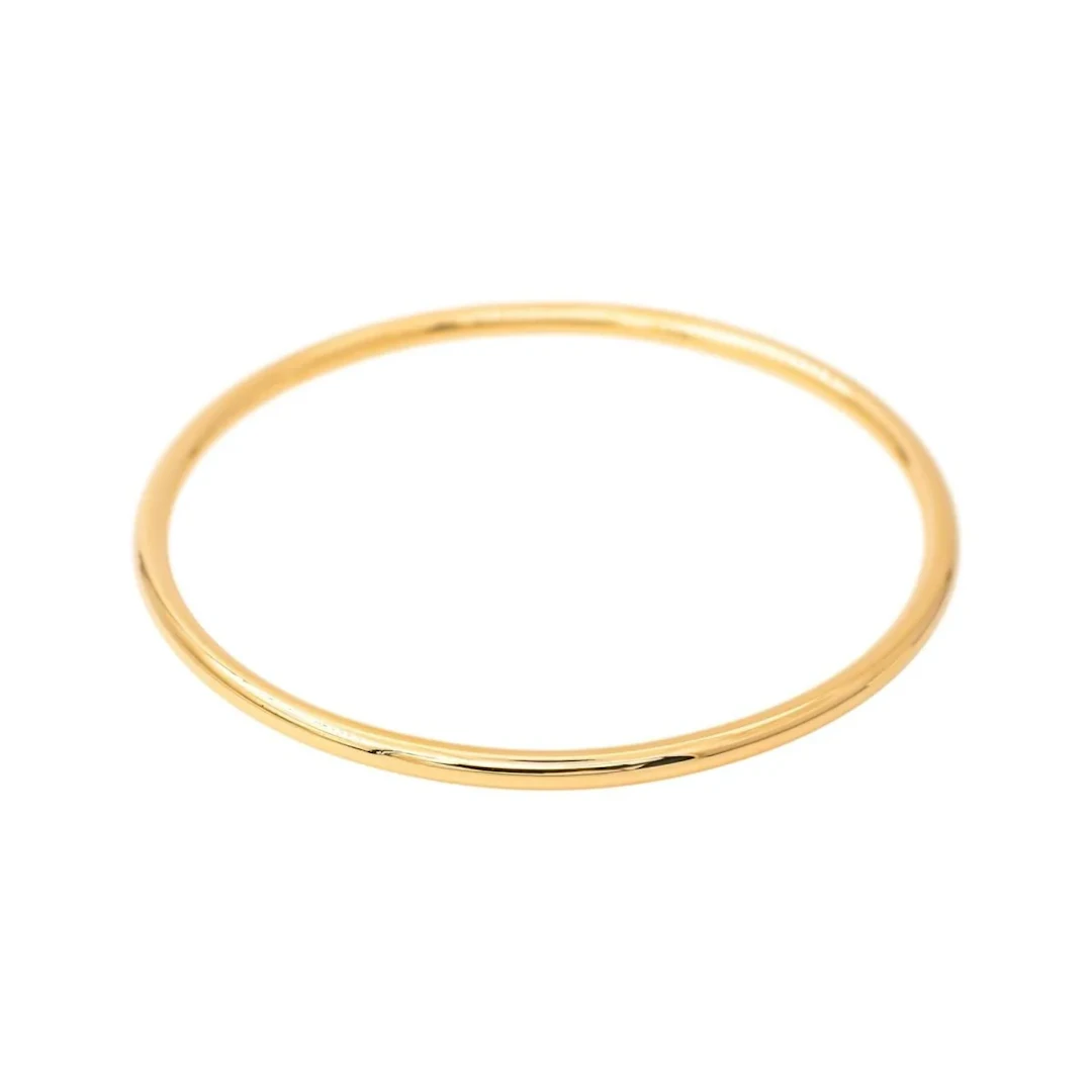 Yellow Gold Bangle Bracelet