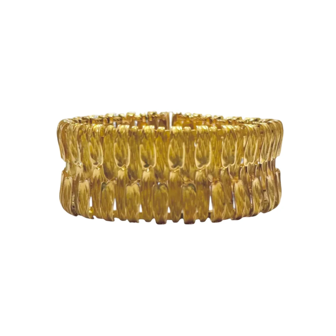 Yellow Gold Cuff Bracelet