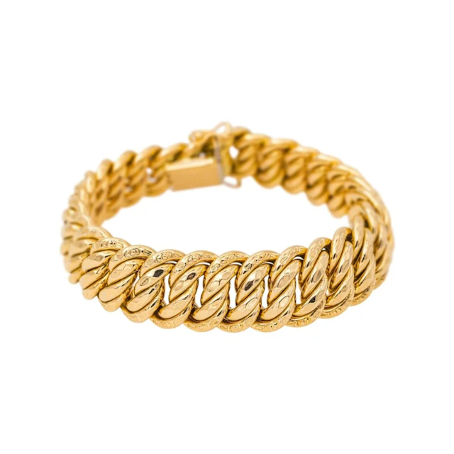 Bracelet Maille en or jaune