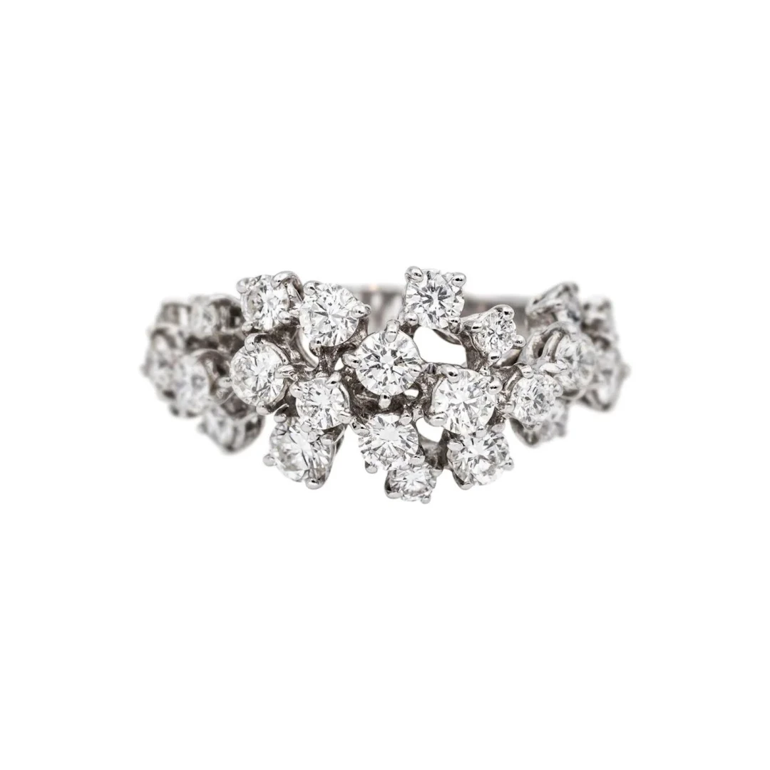 Fred White Ring White gold Diamond