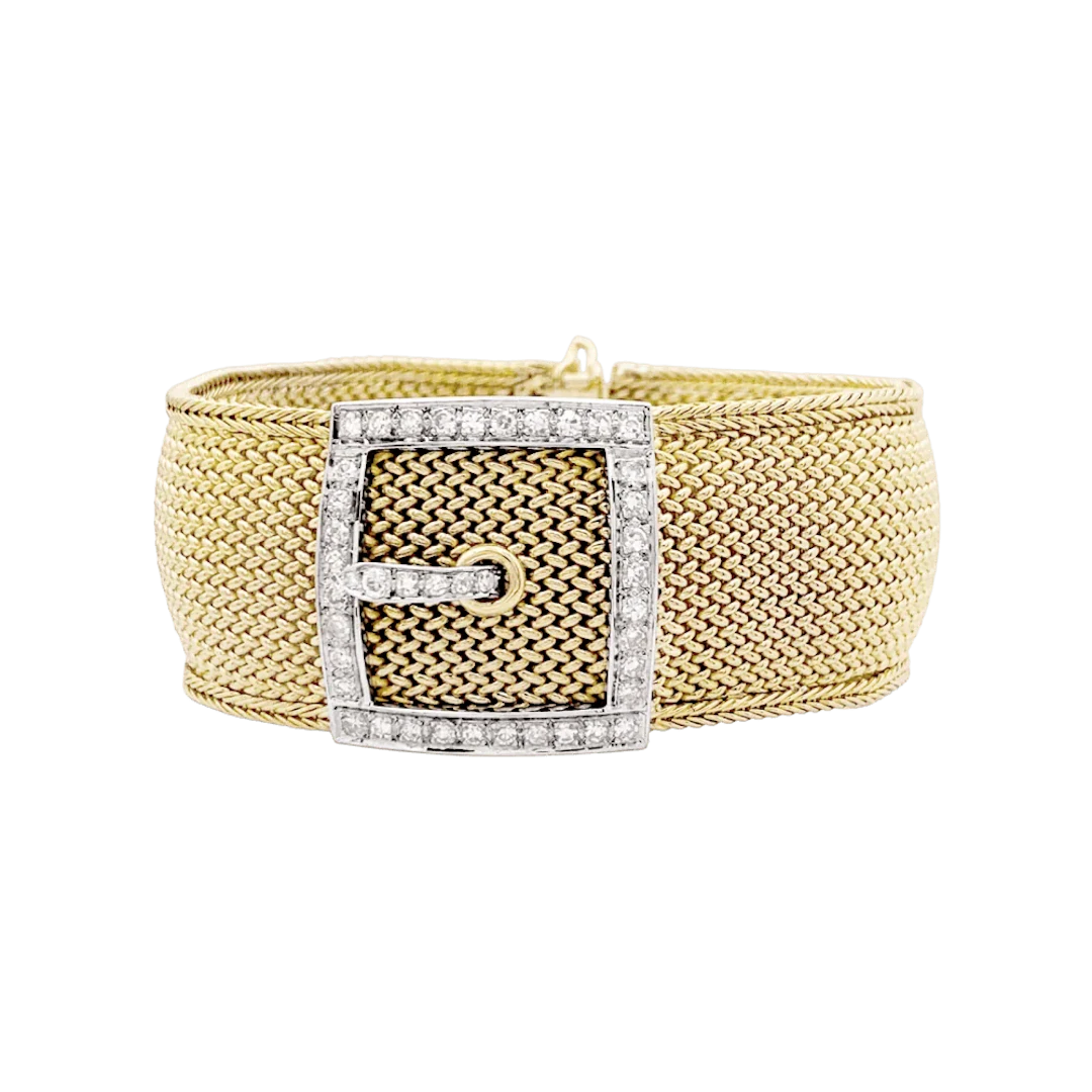 Watch JAEGER-LECOULTRE in yellow gold, white gold and diamonds