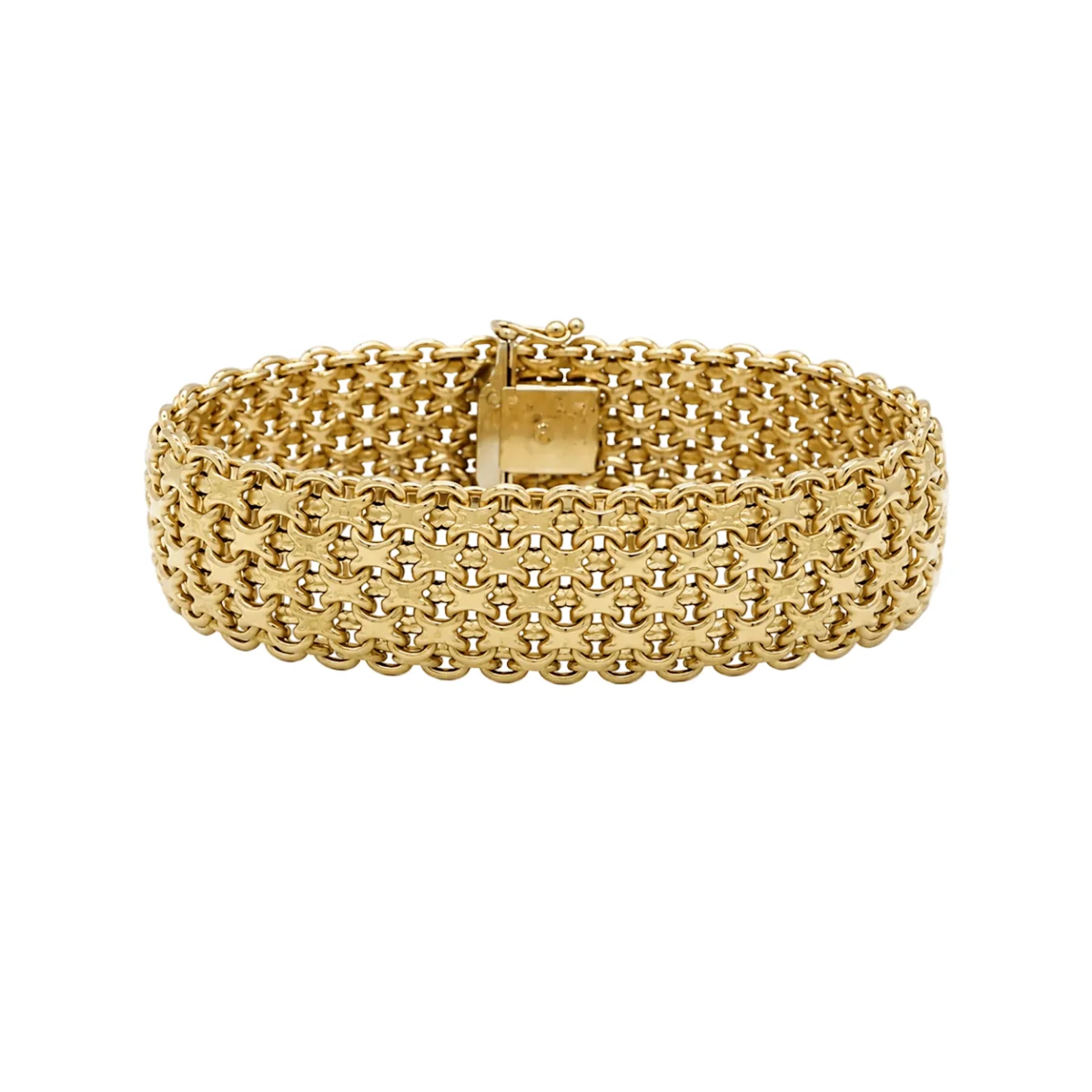 Yellow Gold Cuff Bracelet