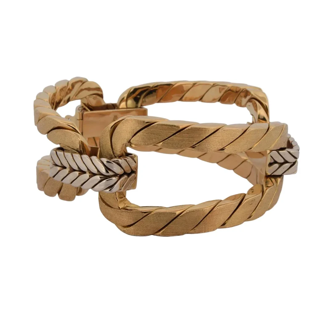 Bracelet en or jaune