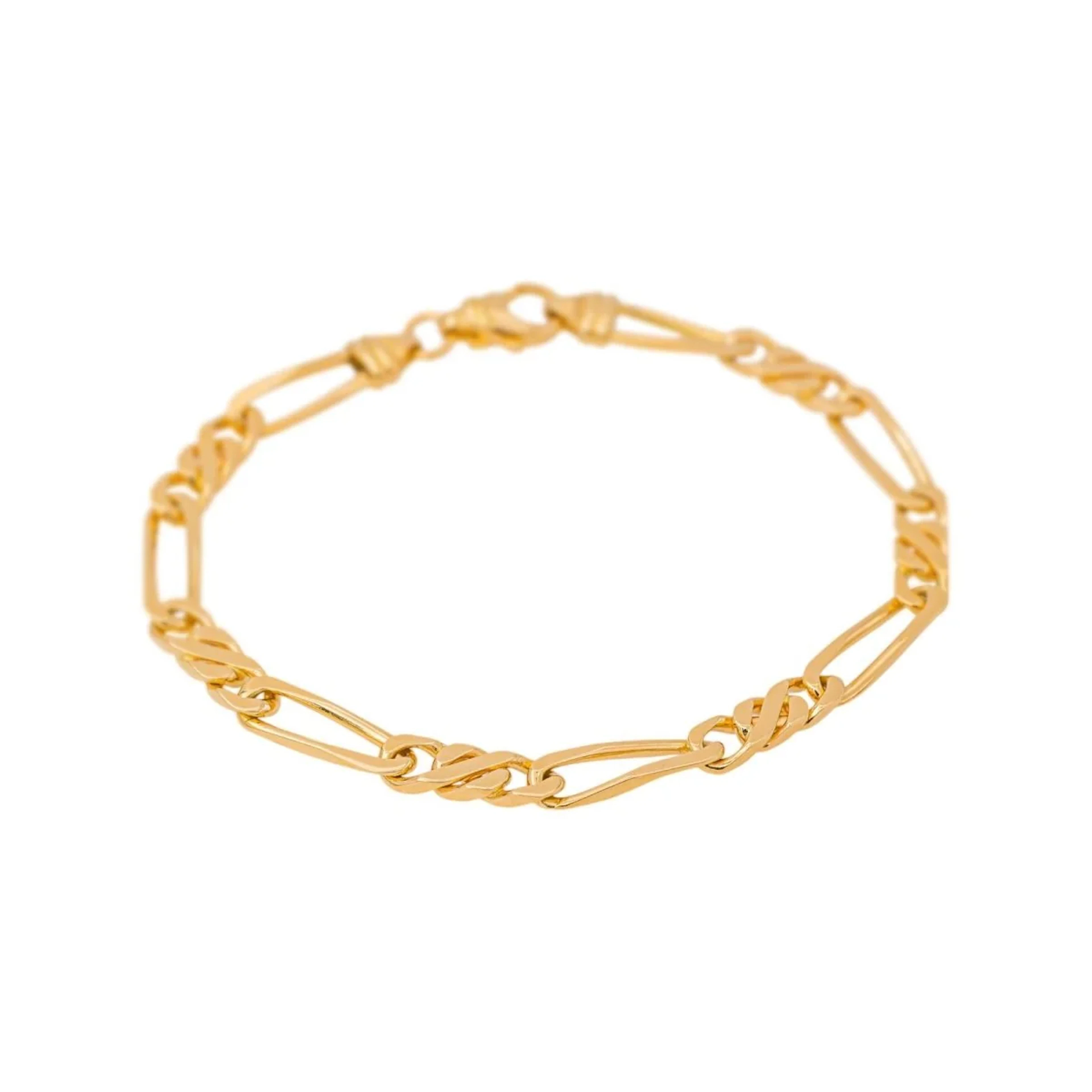 Yellow Gold Horse-Link Bracelet