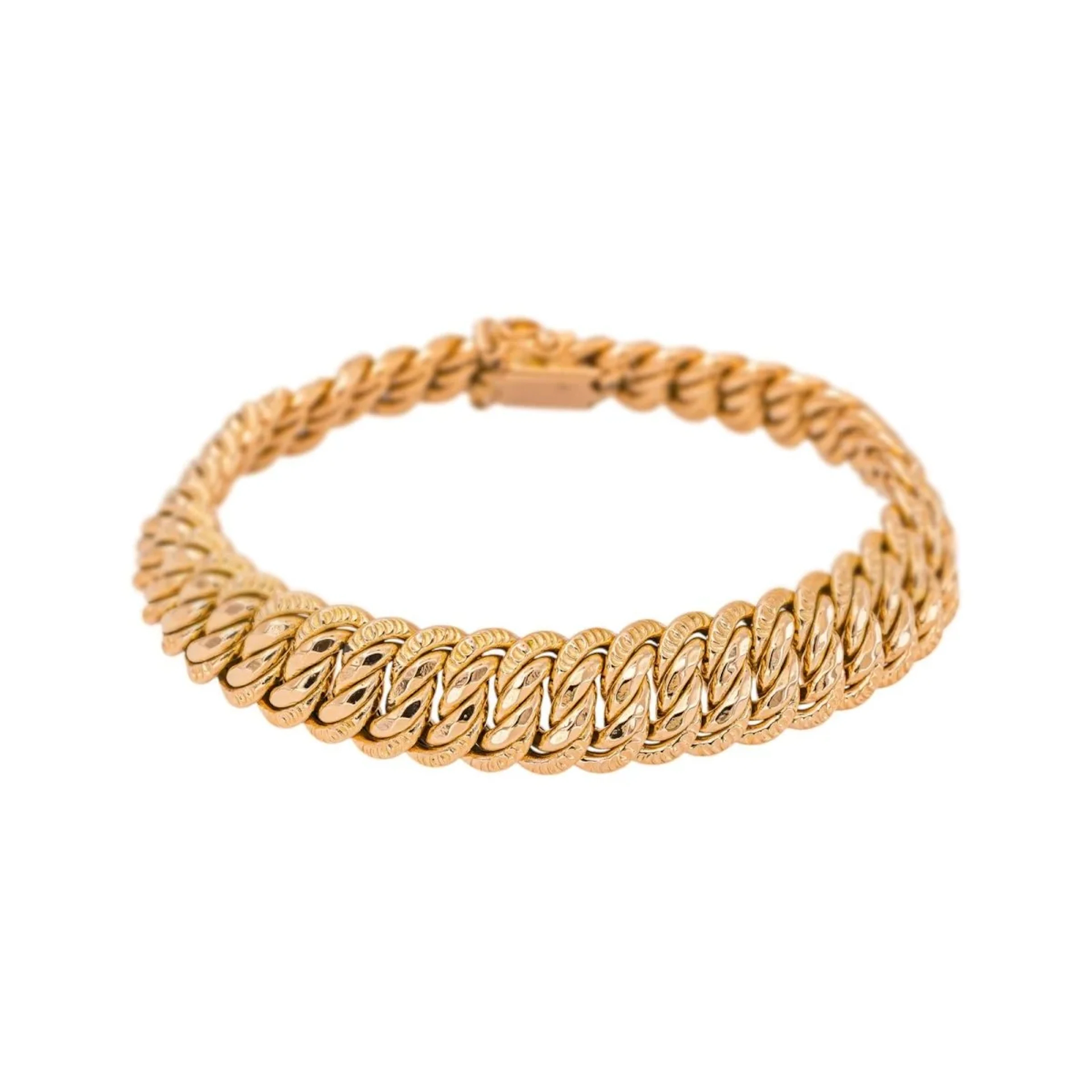 Rose Gold American Link Bracelet