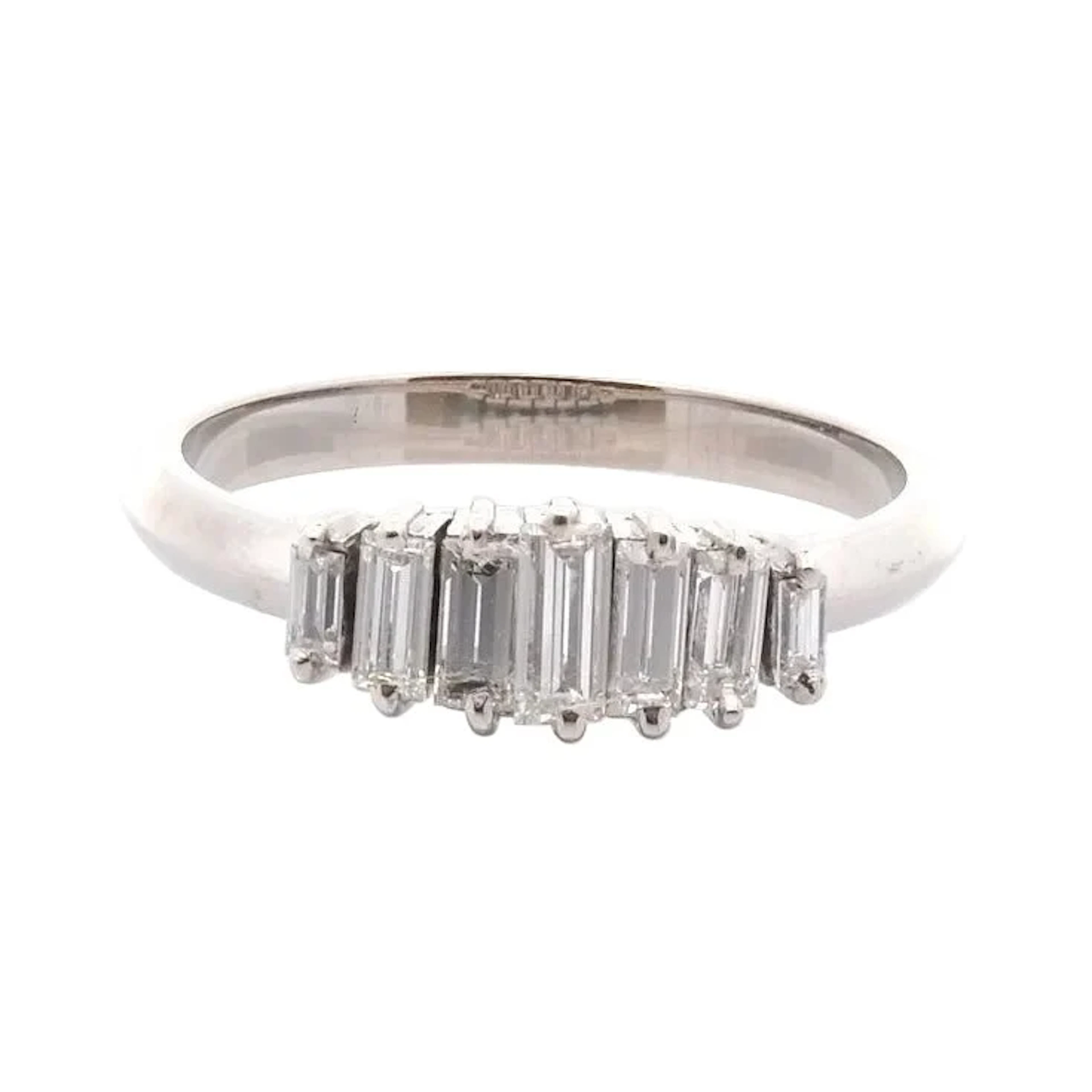 Ring Garter in paltinium and diamonds