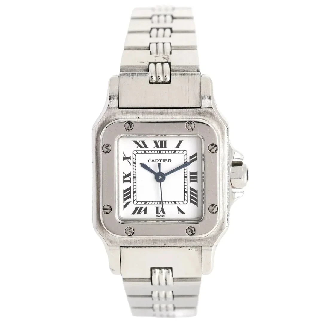 CARTIER "Santos" Steel Watch