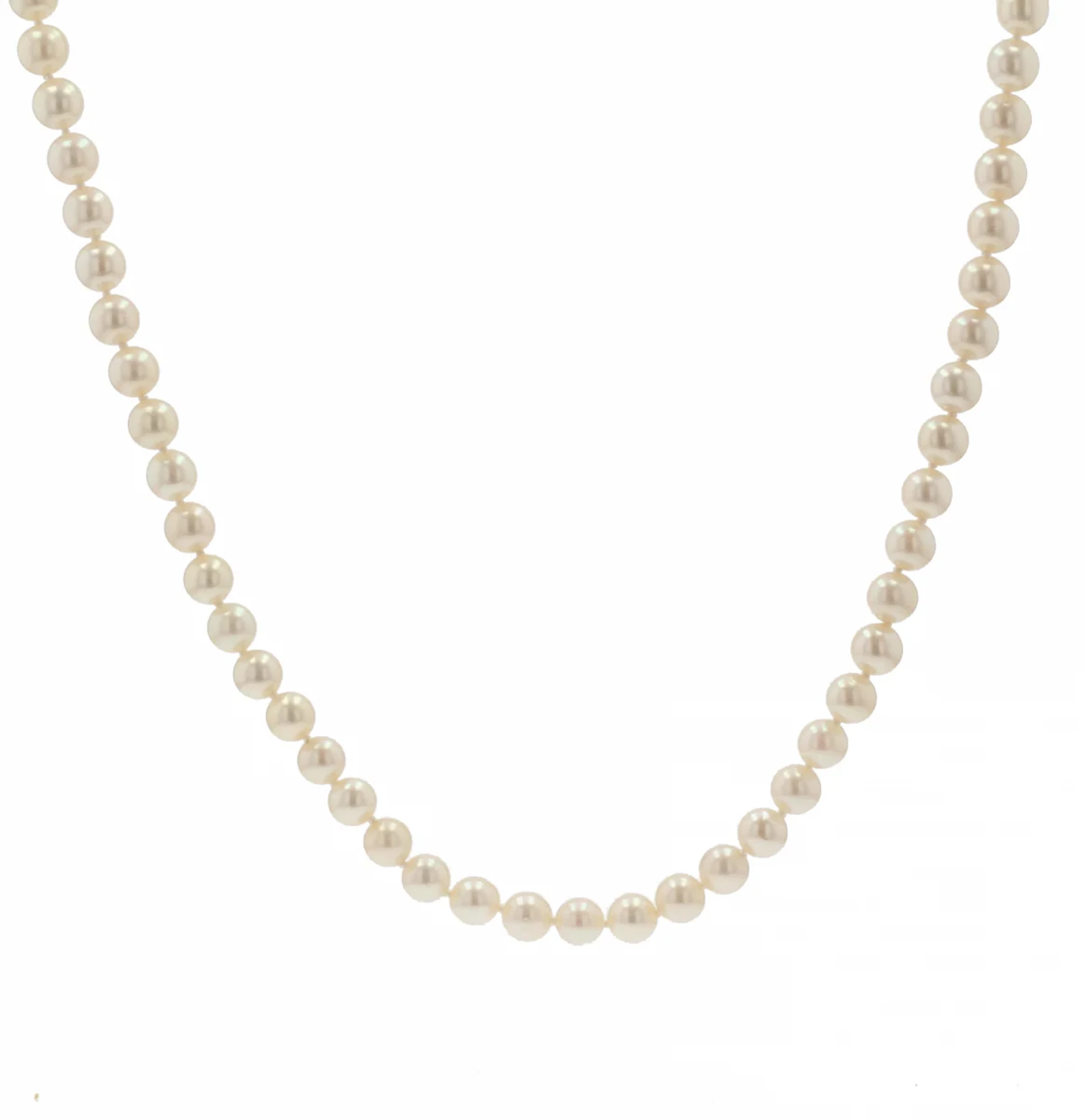 Necklace Beads in rose gold