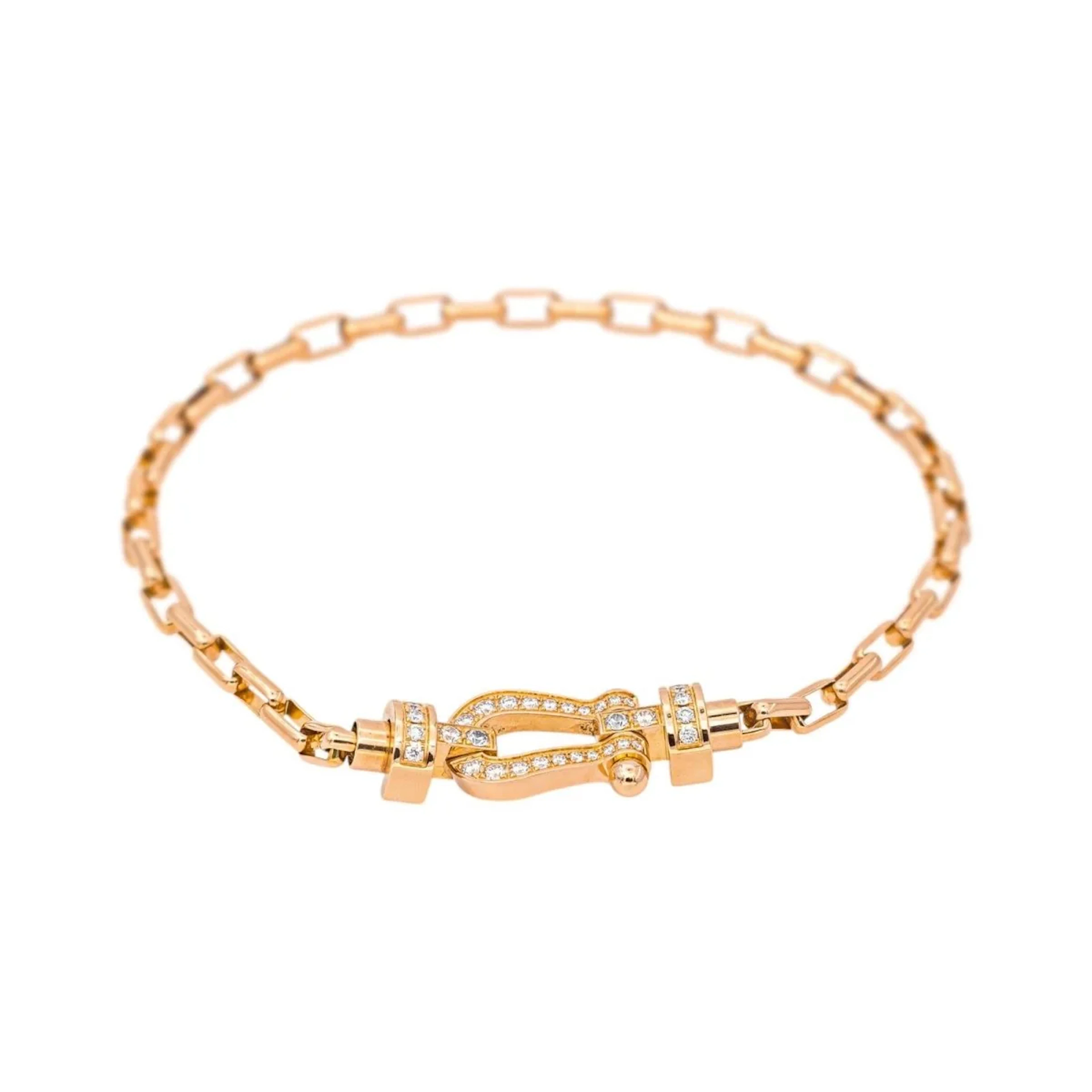 Fred Force 10 Rose gold Diamond Bracelet