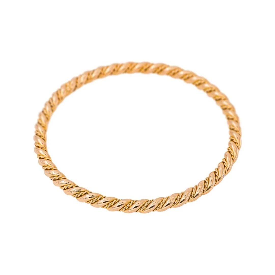 Bracelet Maille en or rose