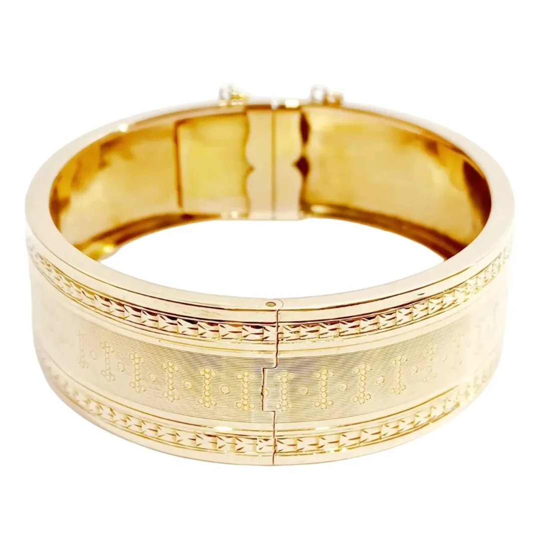 Bracelet Cuff in rose gold