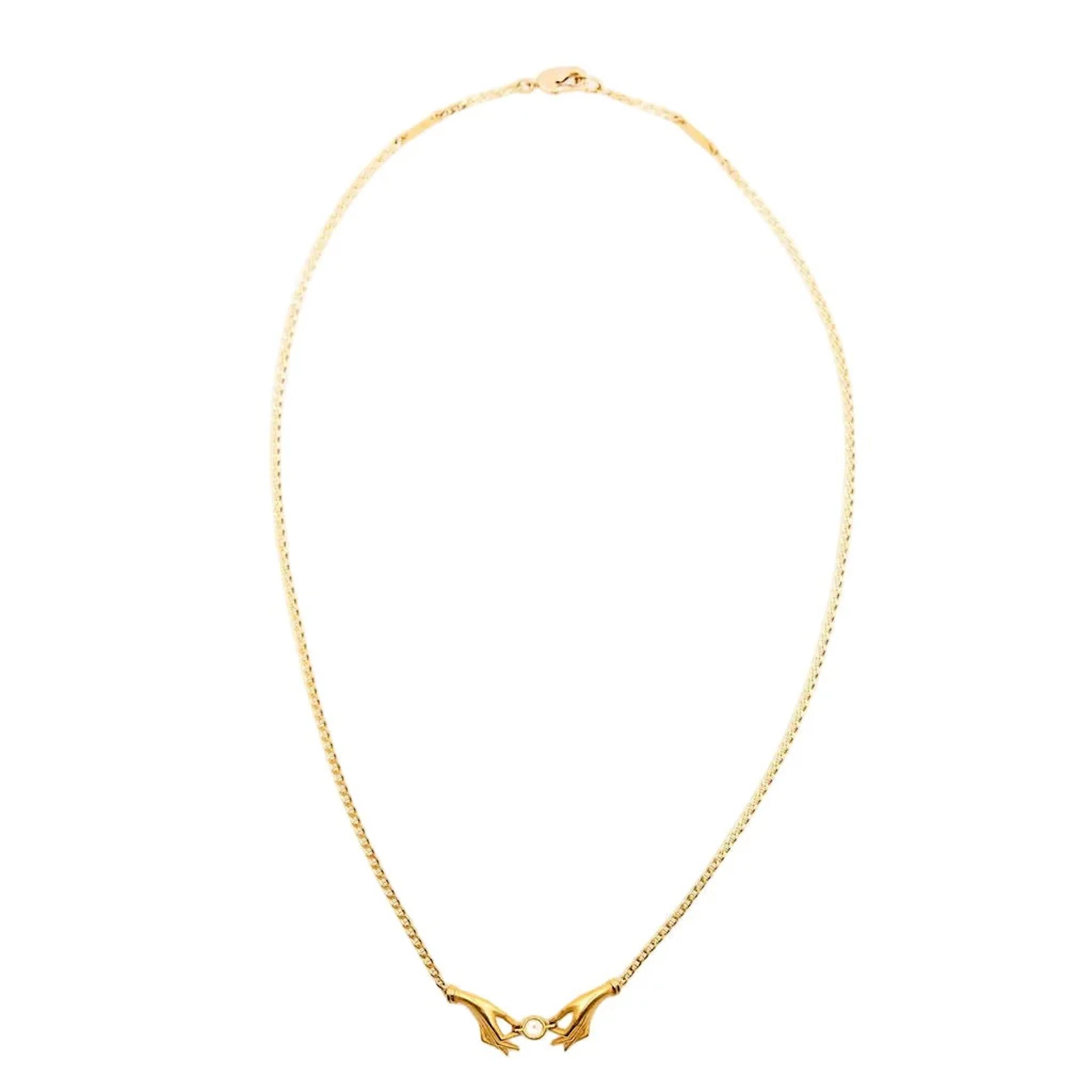Necklace CARRERA Y CARRERA "Bonadea" in yellow gold and diamonds