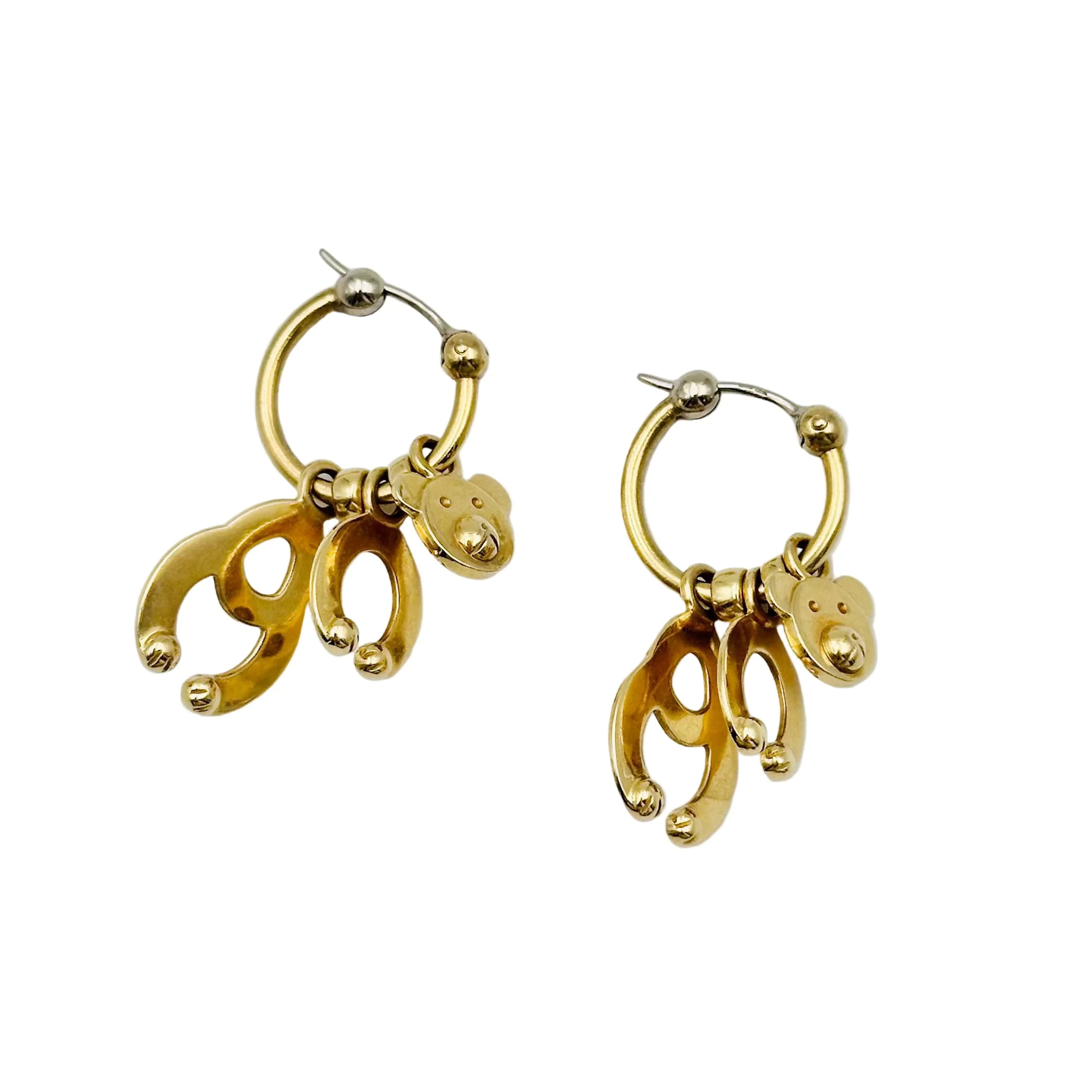 POMELLATO "Orsetto" earrings in yellow gold