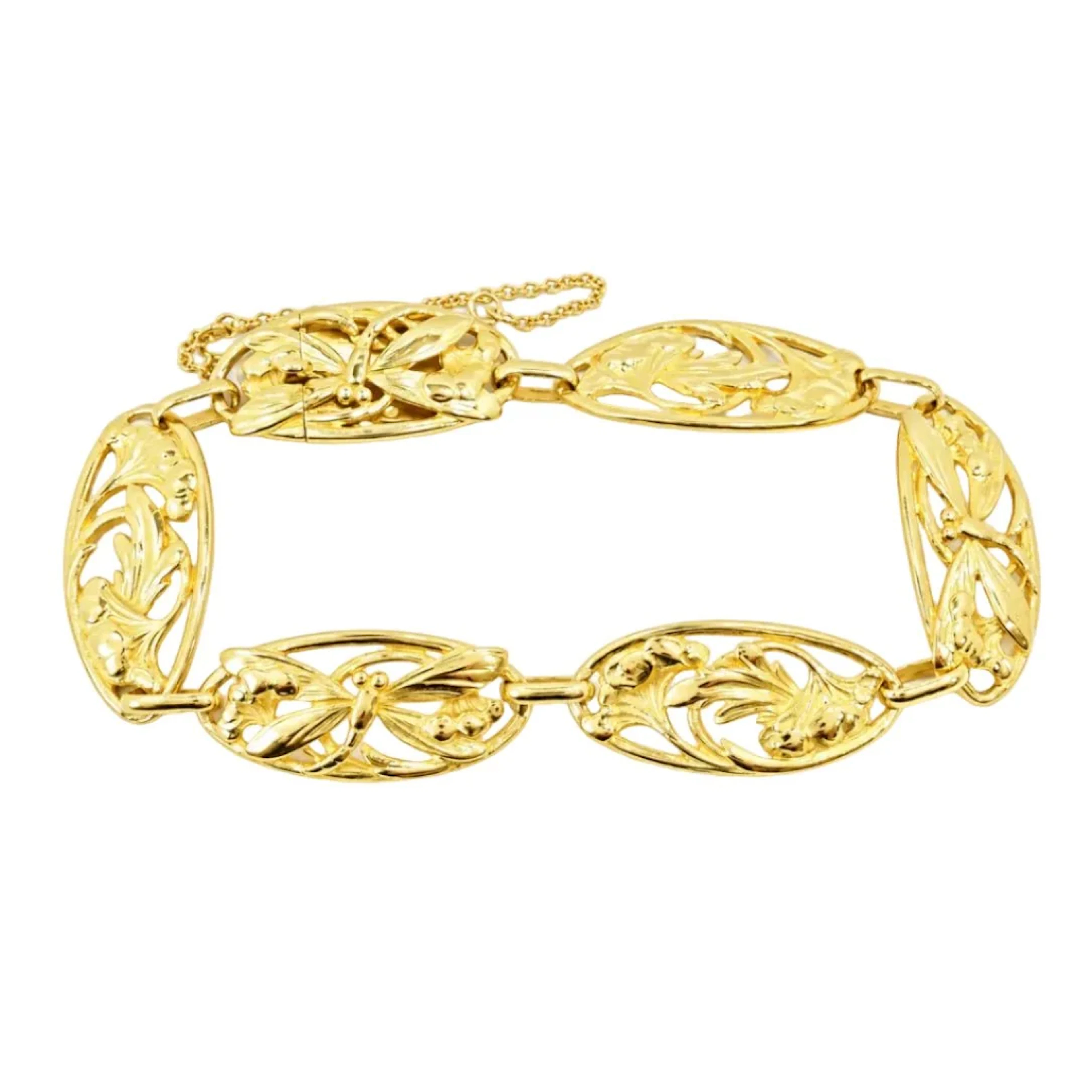 Yellow Gold Link Bracelet